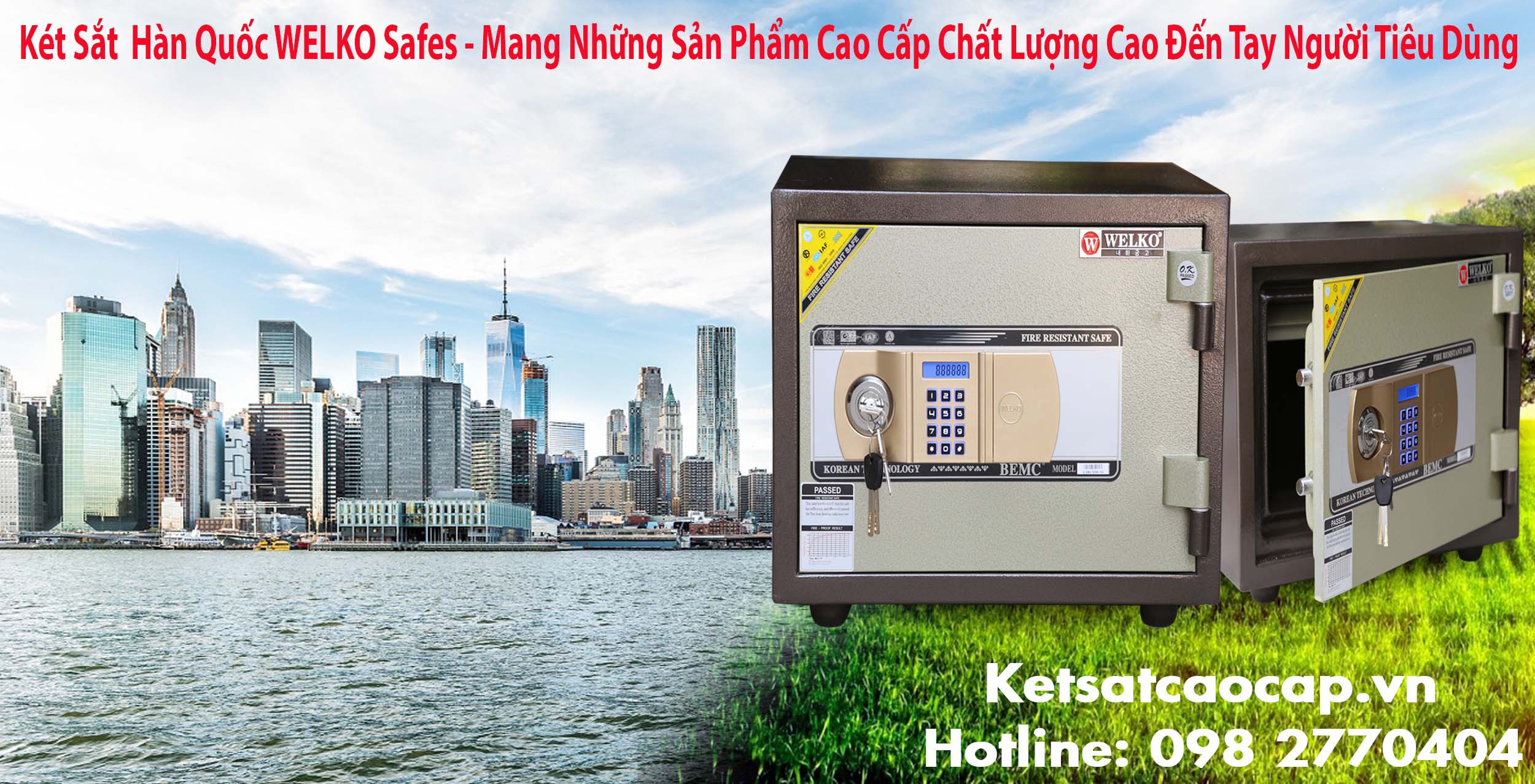 Két Sắt Văn Phòng Mini Cao Cấp