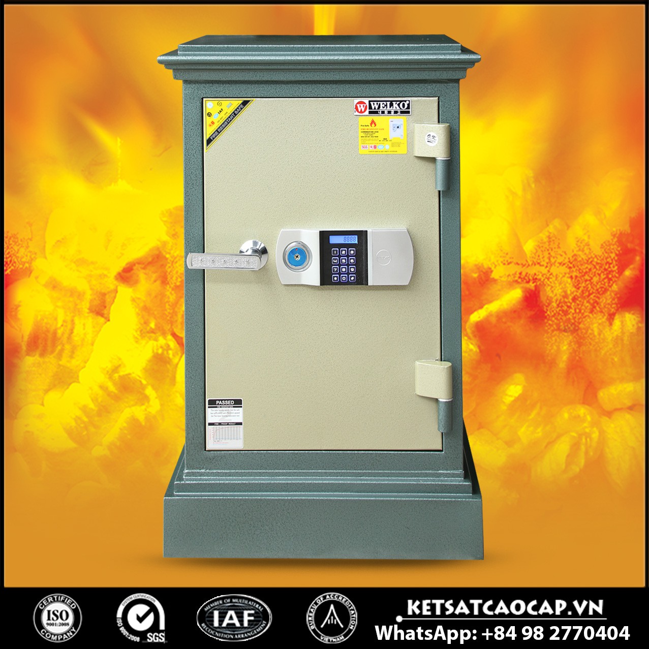 Két Sắt Đà Nẵng X740 - E Silver