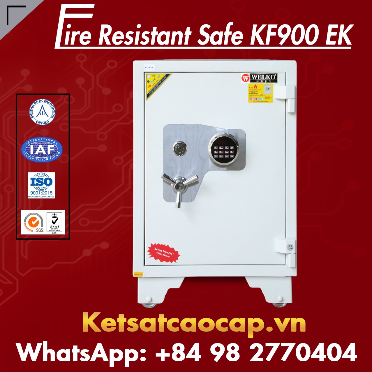 Két Sắt Doanh Nhân WELKO KF900EK