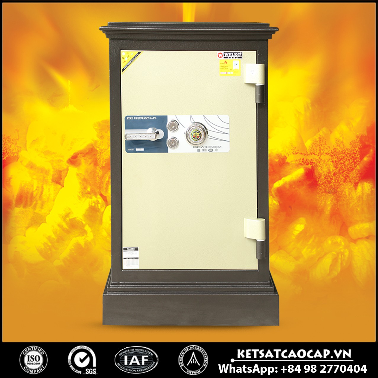 Két Sắt Khoá Cơ X1400 - KC