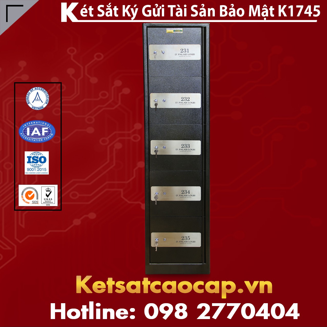 Kênh Phân Phối Két Sắt Ký Gửi Tài Sản