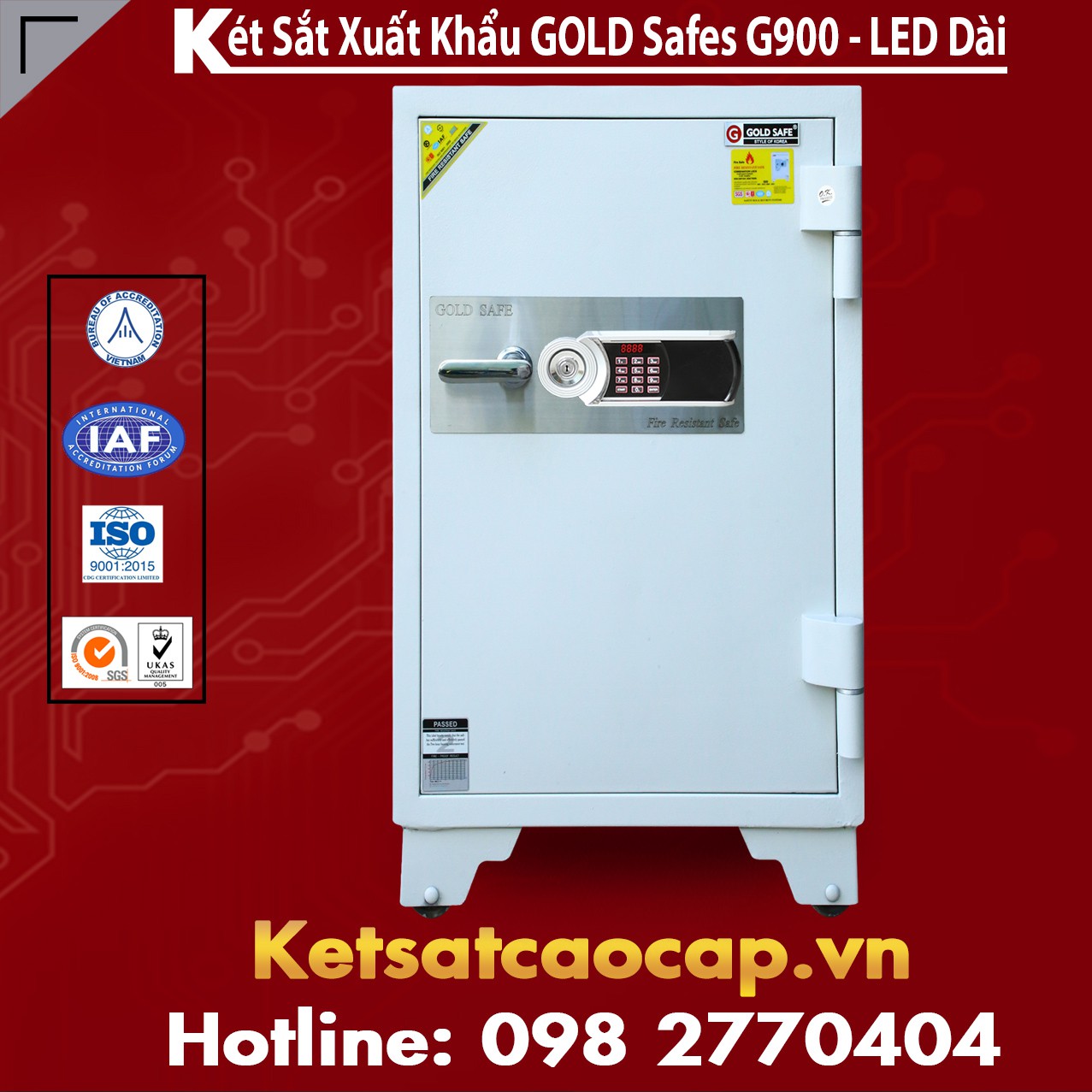 Cơ Sở Sản Xuất Két Sắt Tài Lộc GOLD SAFES