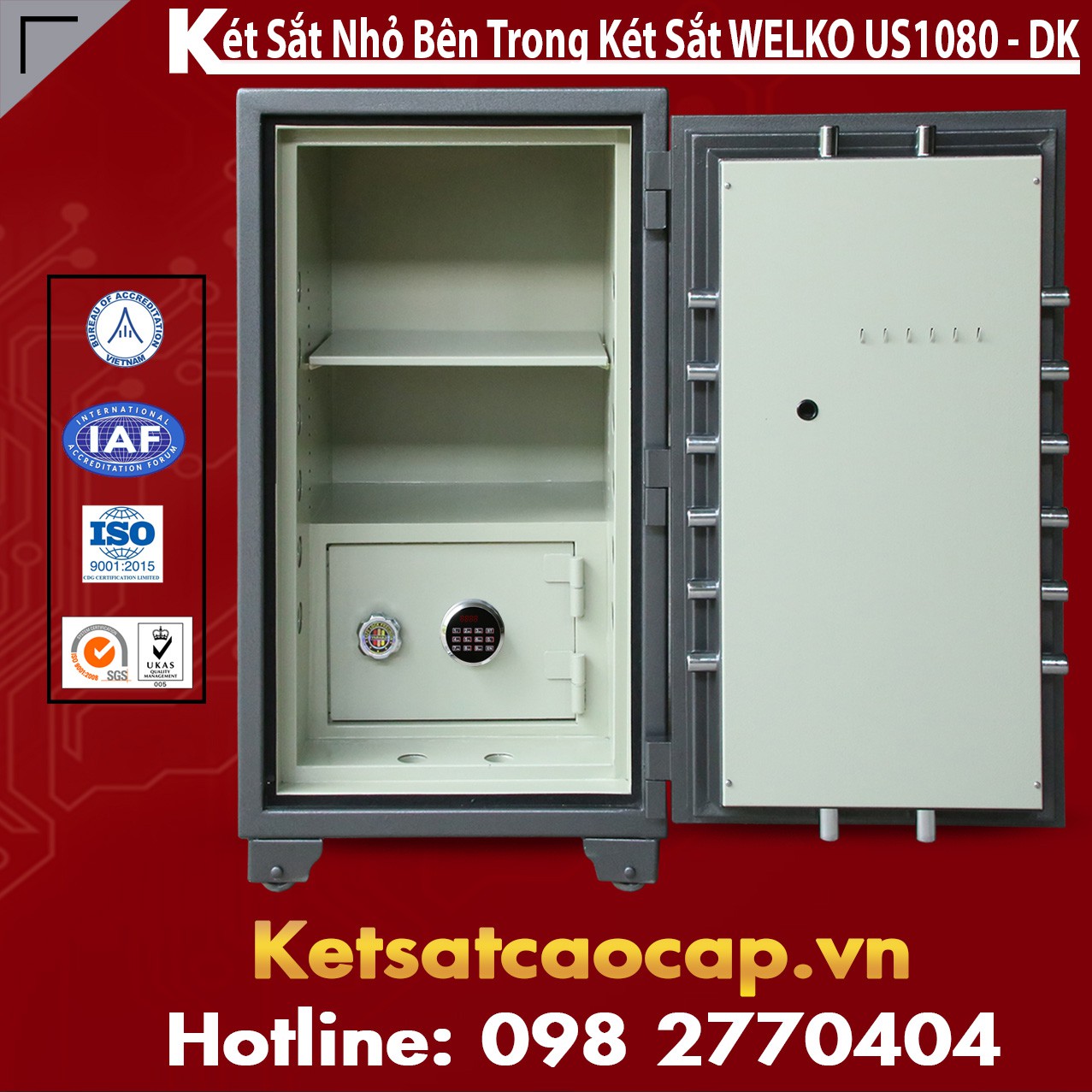 Nhà Cung Cấp Két Sắt Xuất Khẩu Chính Hãng WELKO