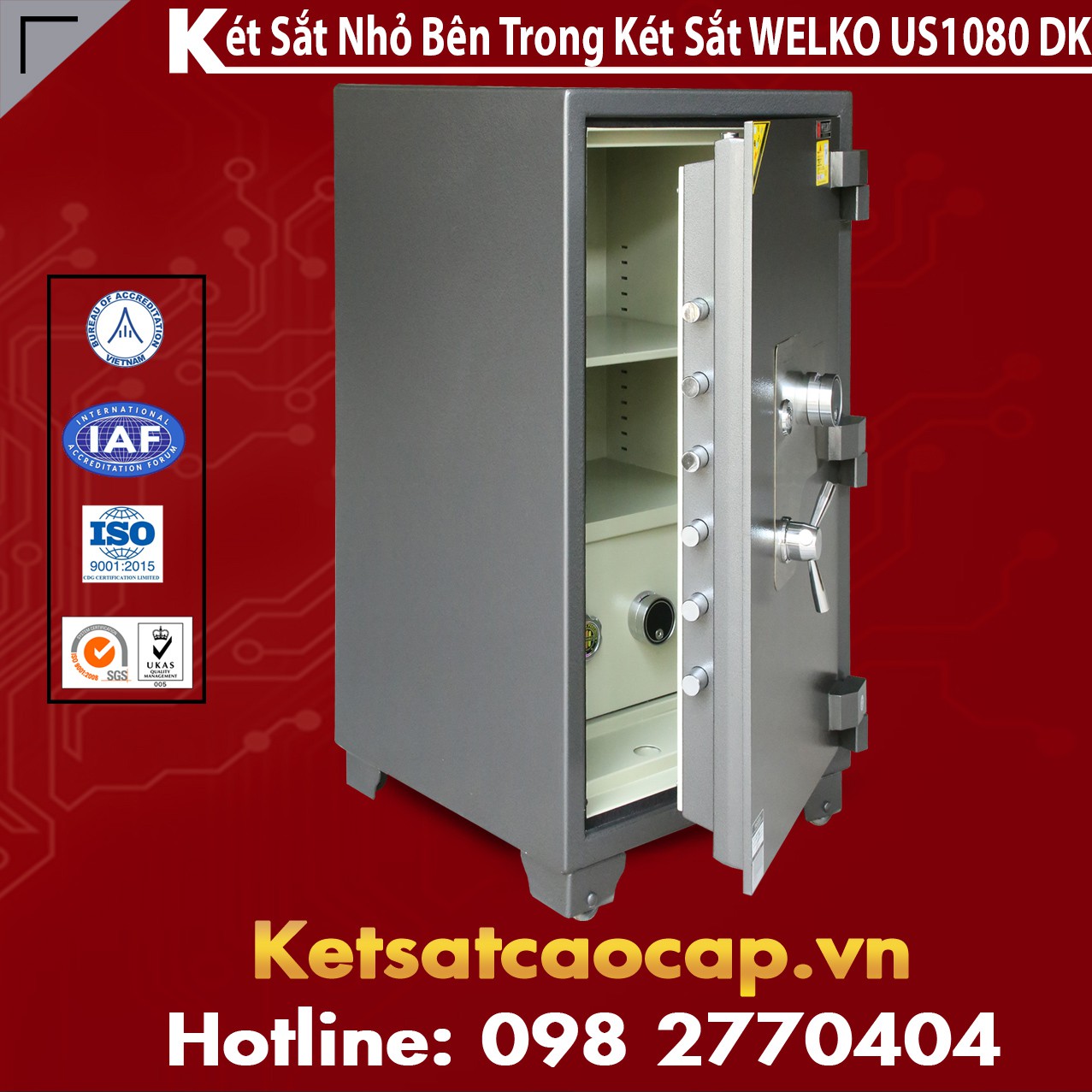 Nhà Phân Phối Mua bán Két sắt xuất khẩu Mỹ