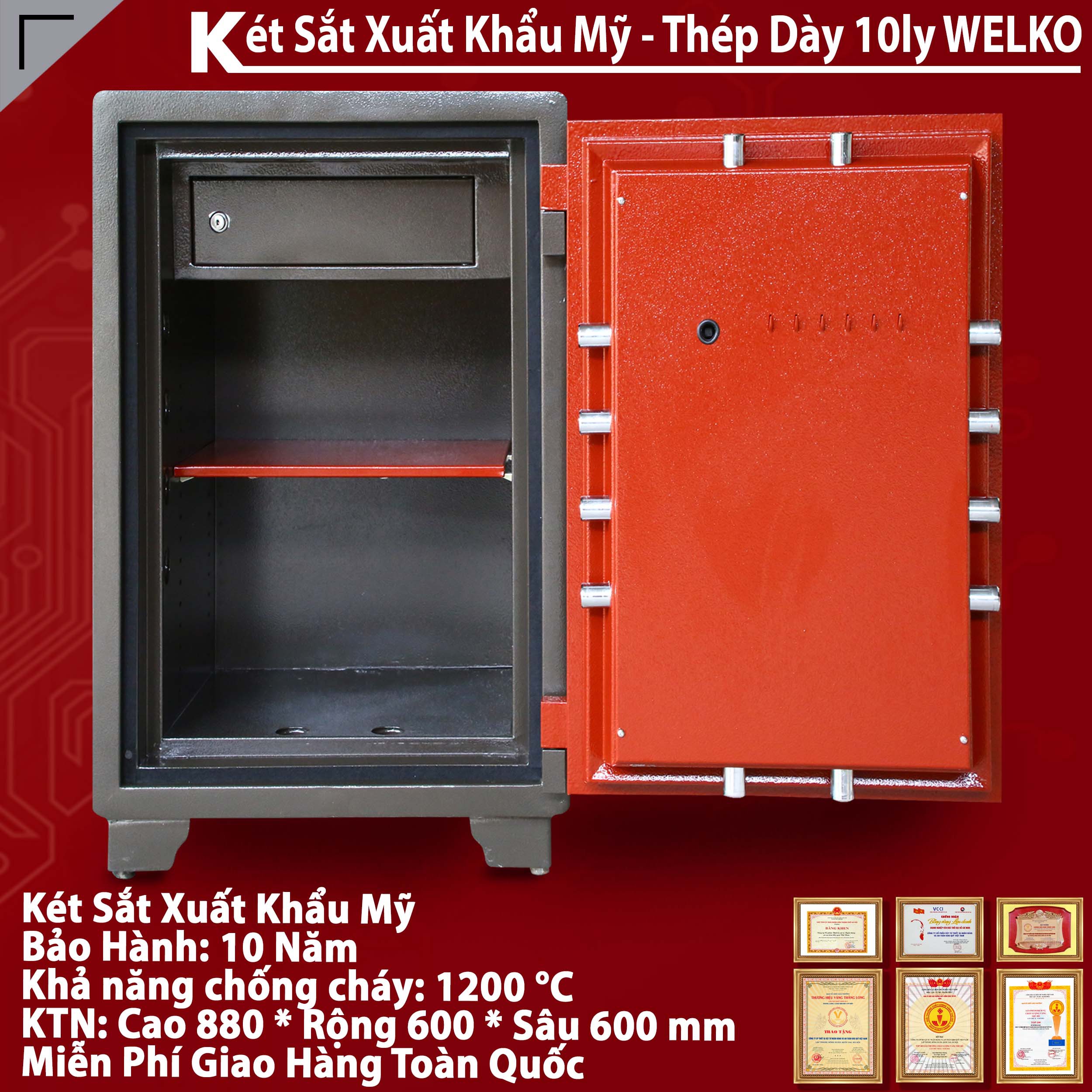 Mua bán Két sắt xuất khẩu Mỹ chất lượng giá tốt