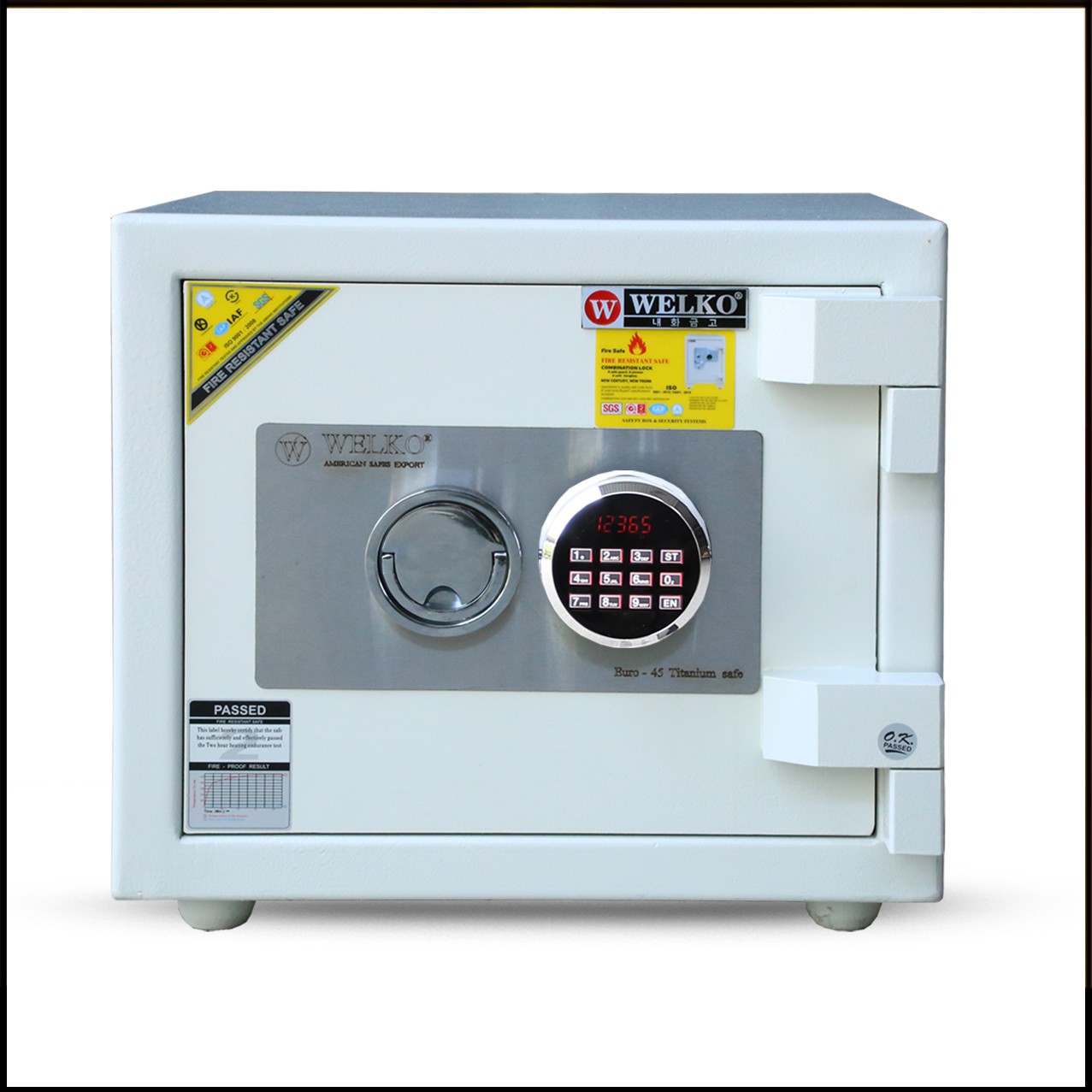 Premium Coffer Brown Safe