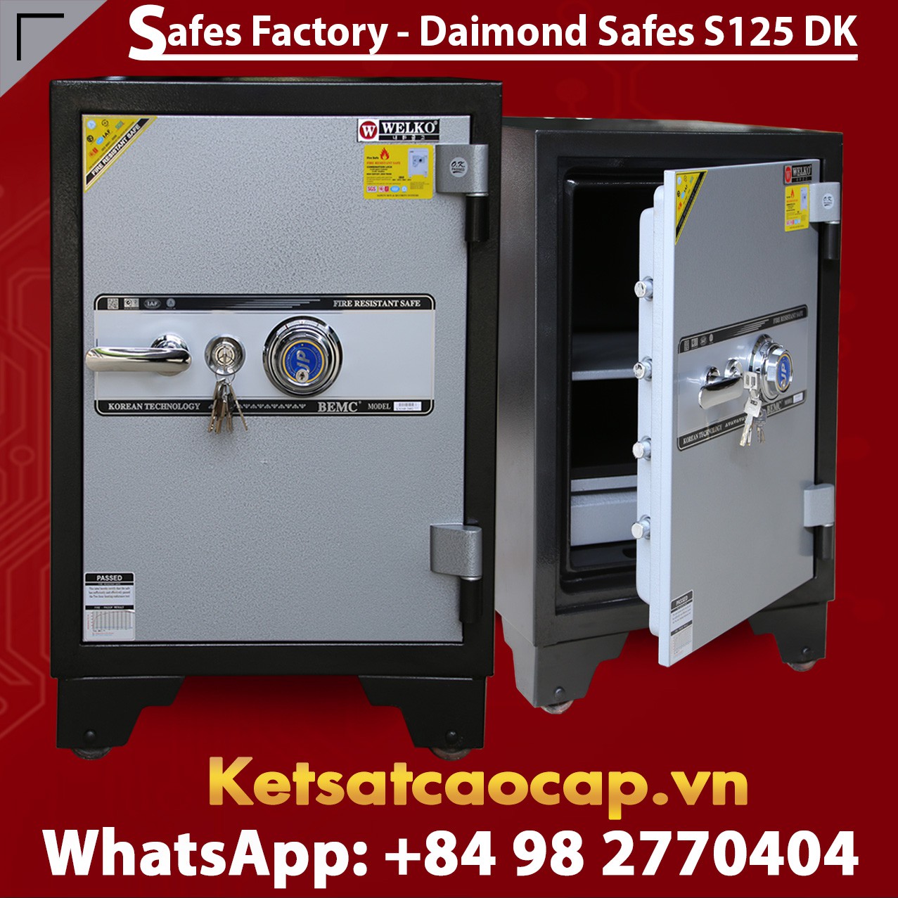 SECURITY STEEL SAFES S125 E