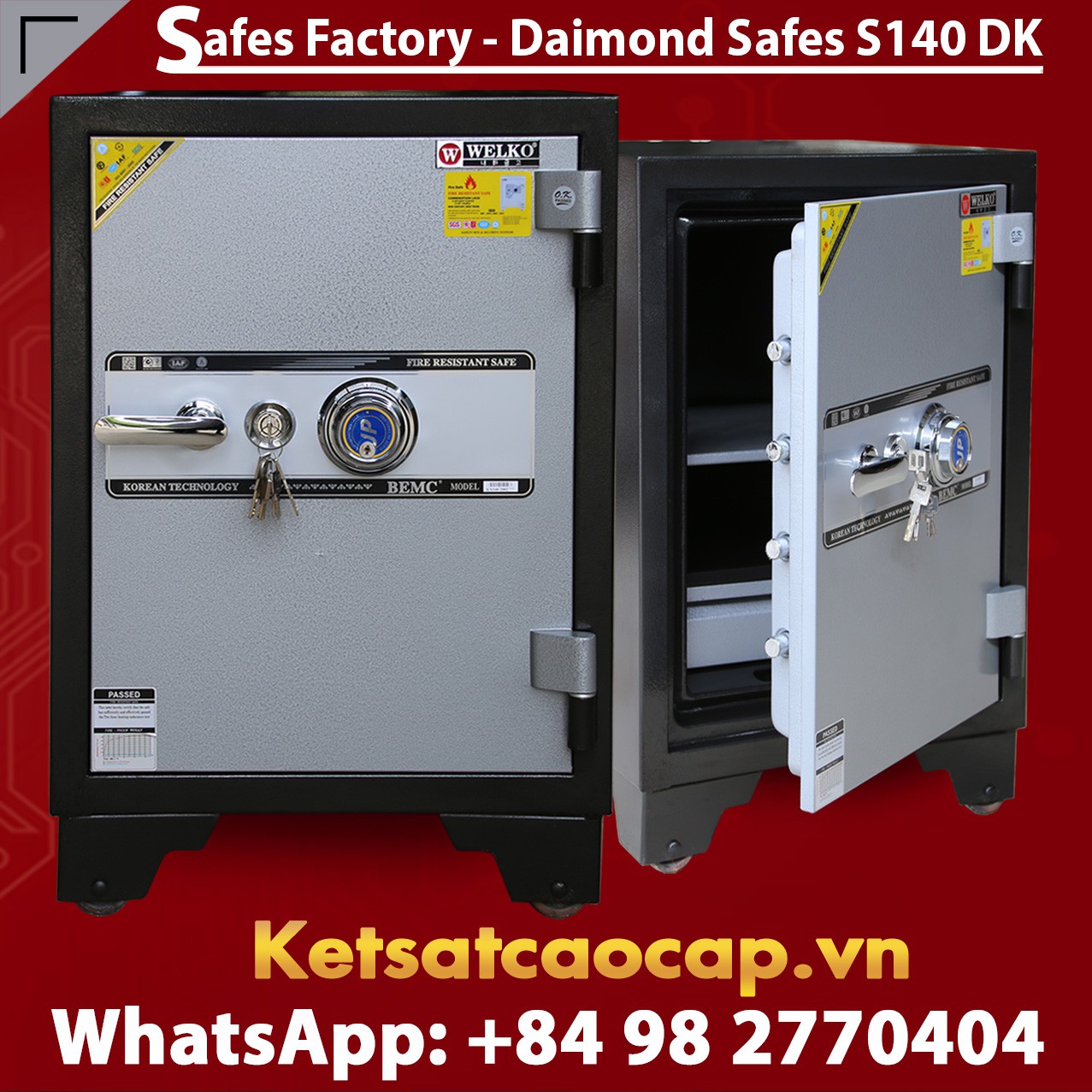 SECURITY STEEL SAFES S140 DK
