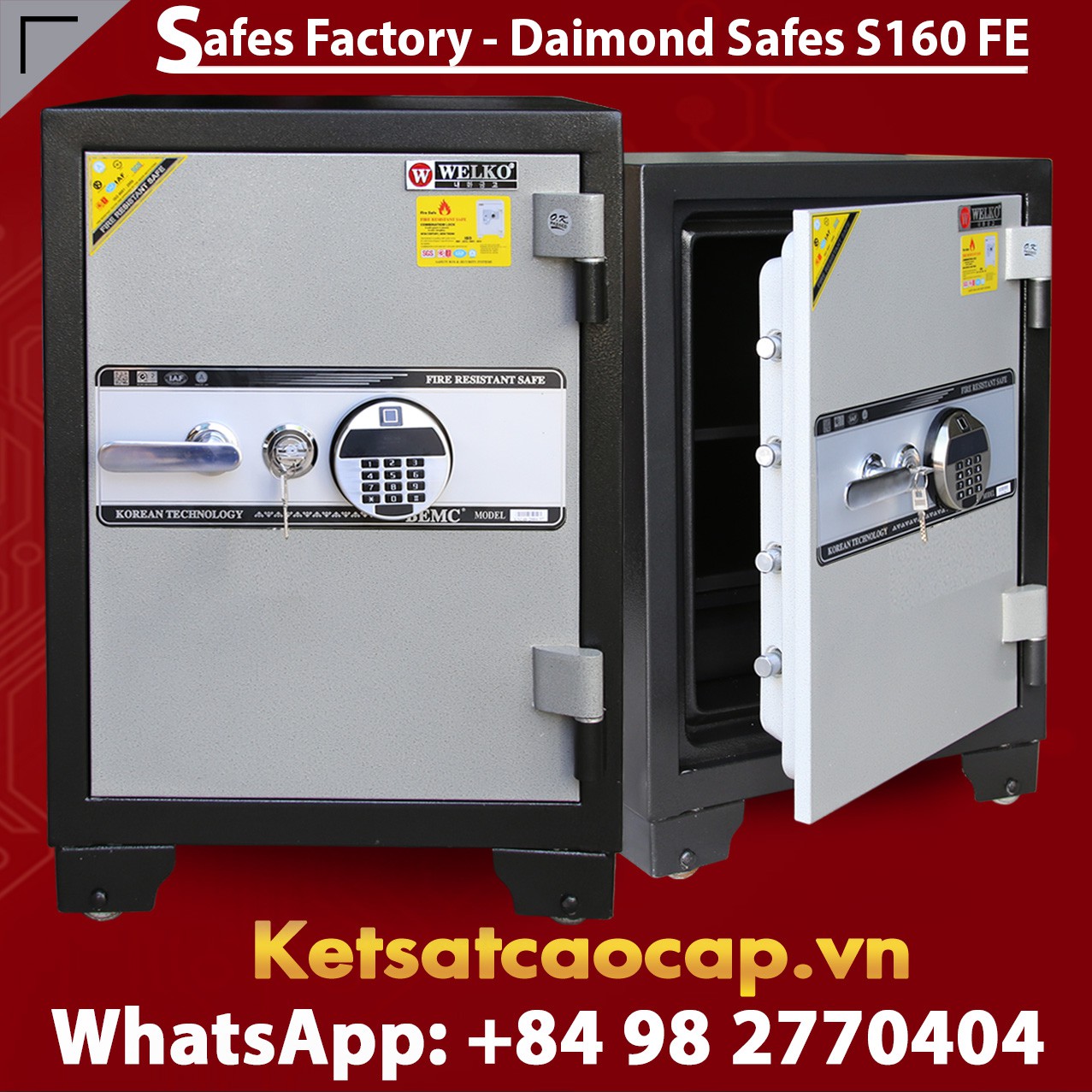BURGLARY FIRE SAFE S160 FE