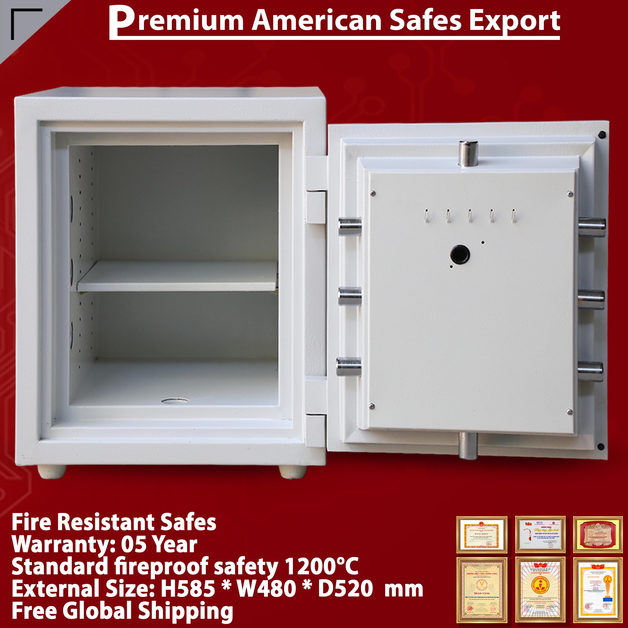 Premium Personalised Safe Deposit Box