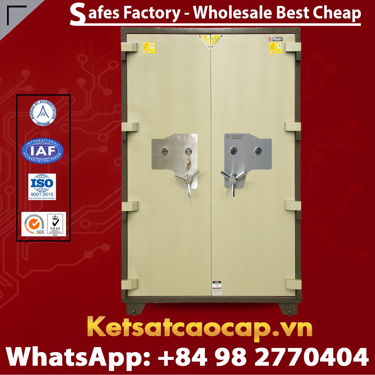 Hotel Room Security - Két Sắt Khách Sạn Phủ Lý chính hãng