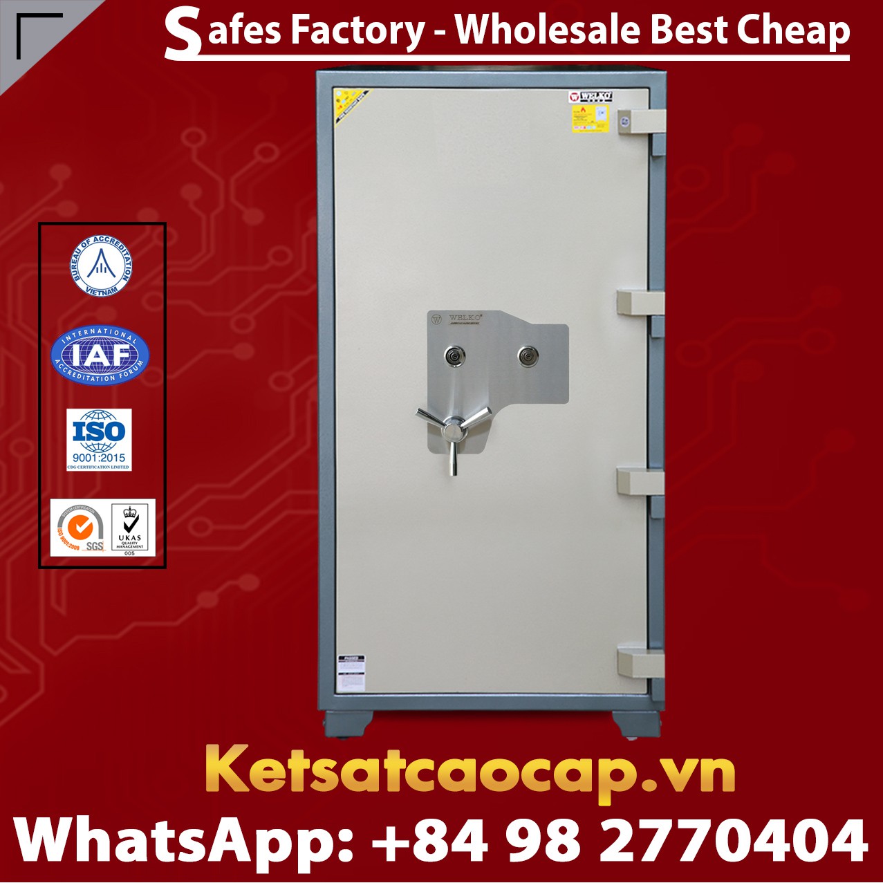 Safes Box Company WELKO US1320 KEY