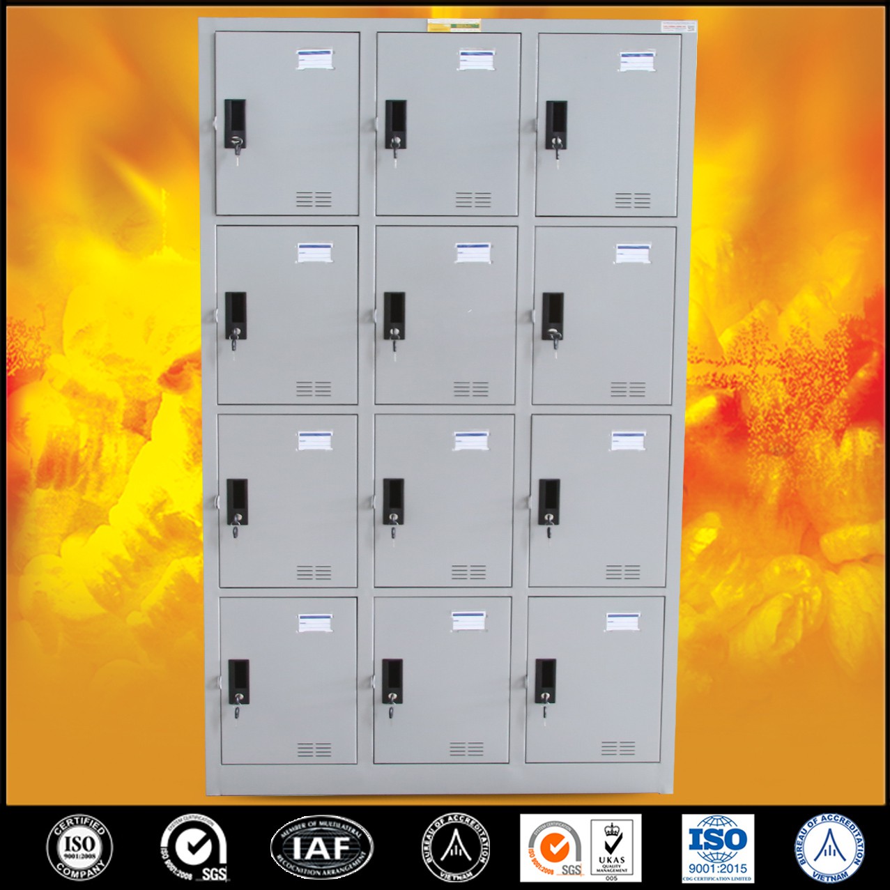 Tủ Locker Nhiều Ngăn