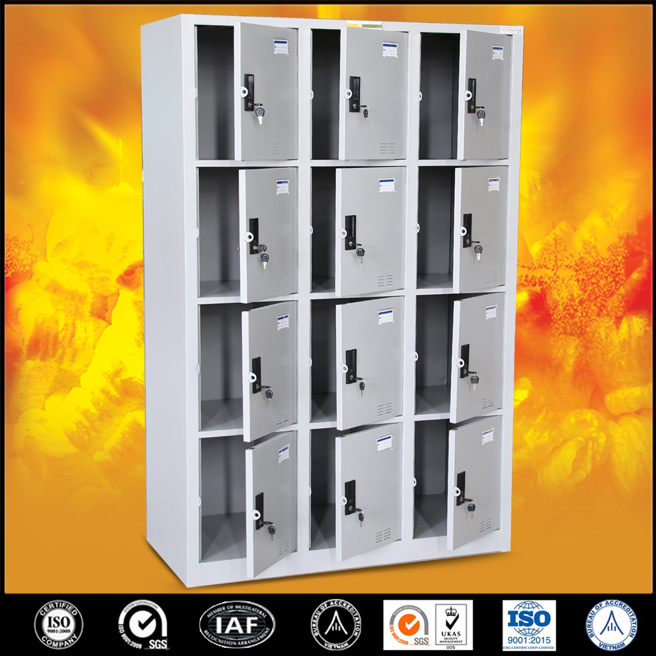 Tủ Locker 36 Ngăn Thư Viện