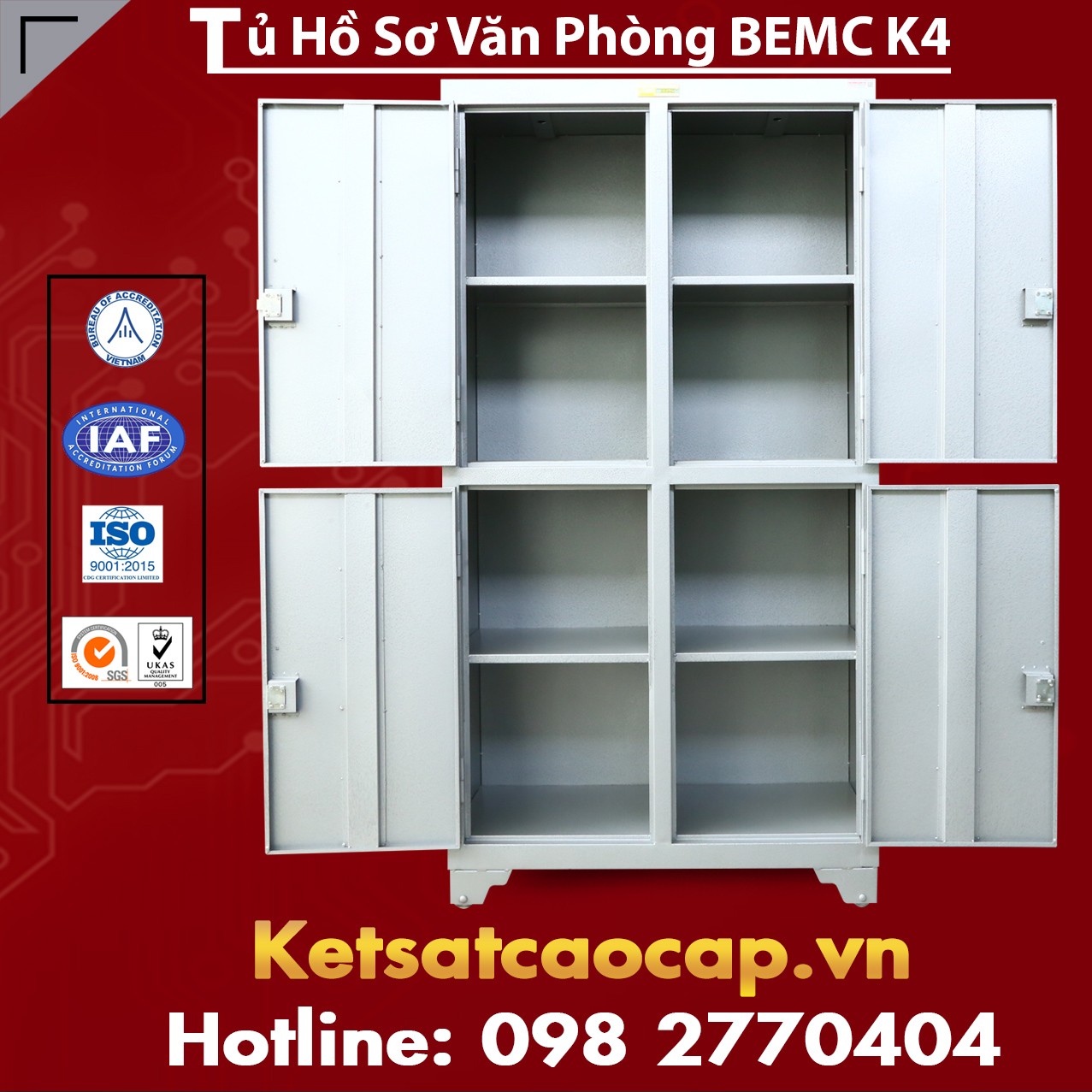Tủ Hồ Sơ Văn Phòng M1 - BEMC K4