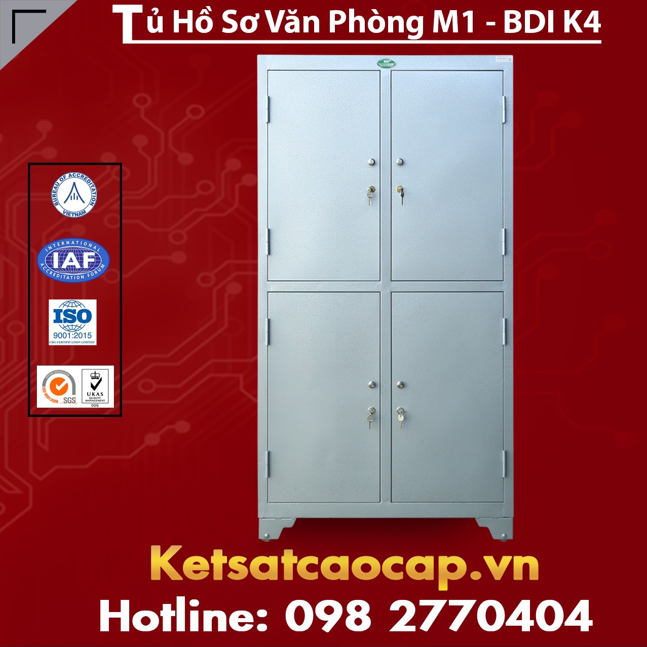 Tủ Hồ Sơ Văn Phòng M1 - BDIK4