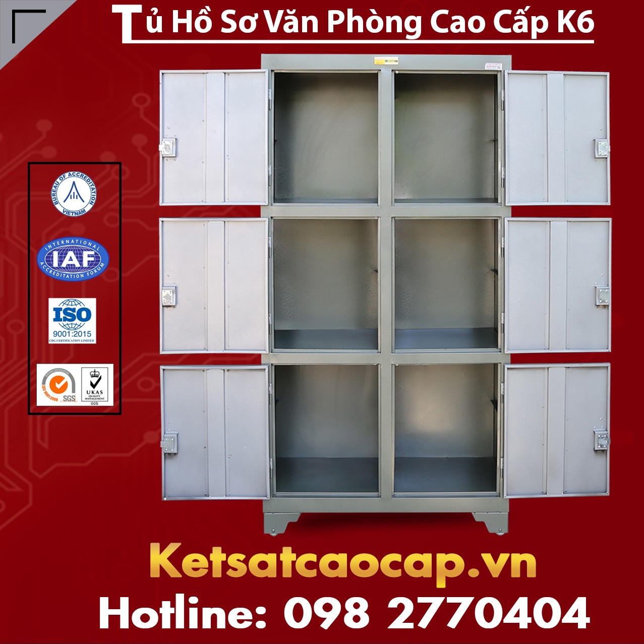 Tủ Hồ Sơ Văn Phòng Cao Cấp K6