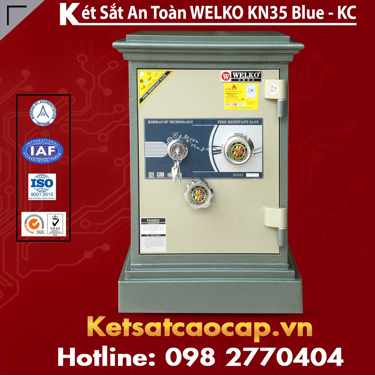 Két Sắt An Toàn Bền Đẹp