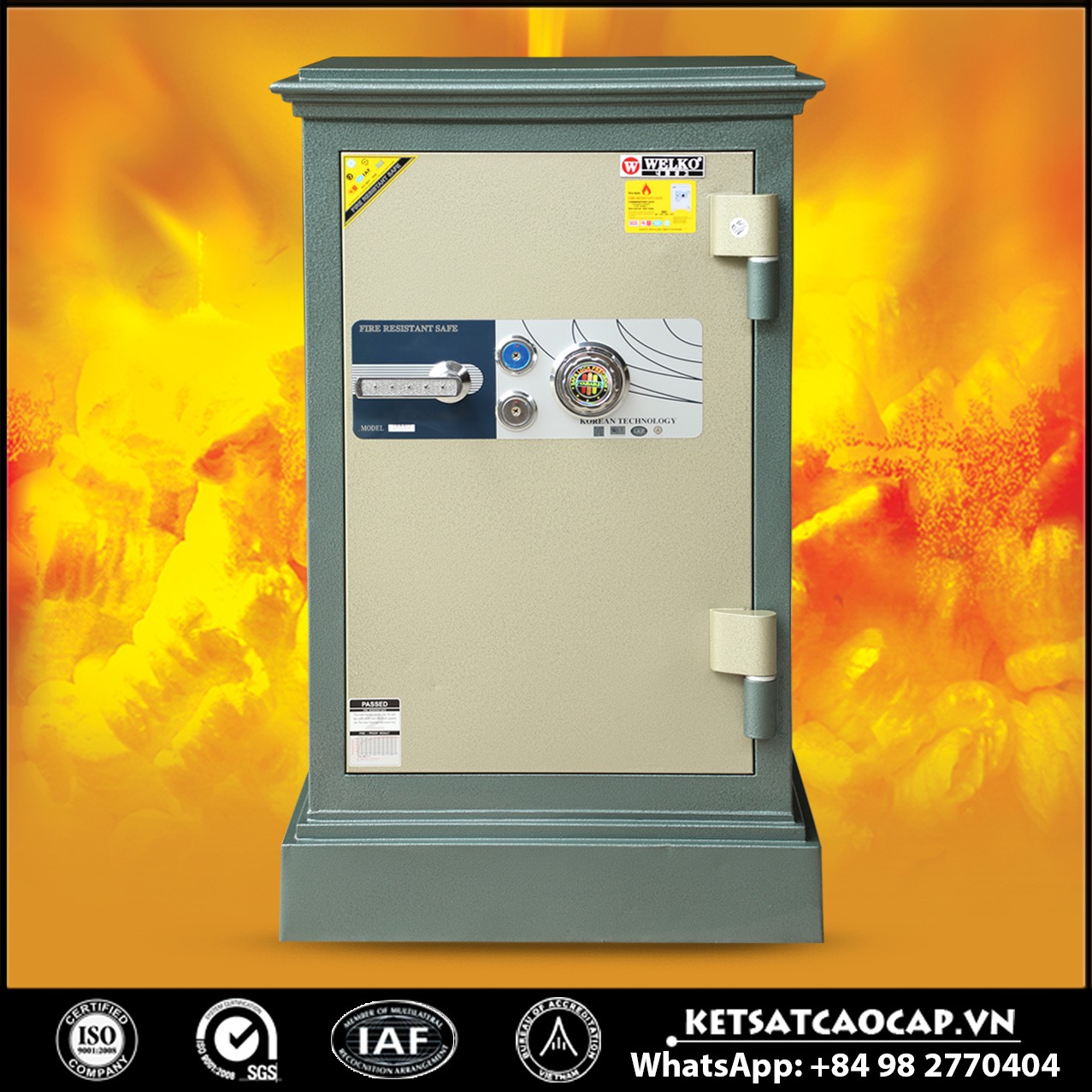 Két Sắt An Toàn X1250 - KC