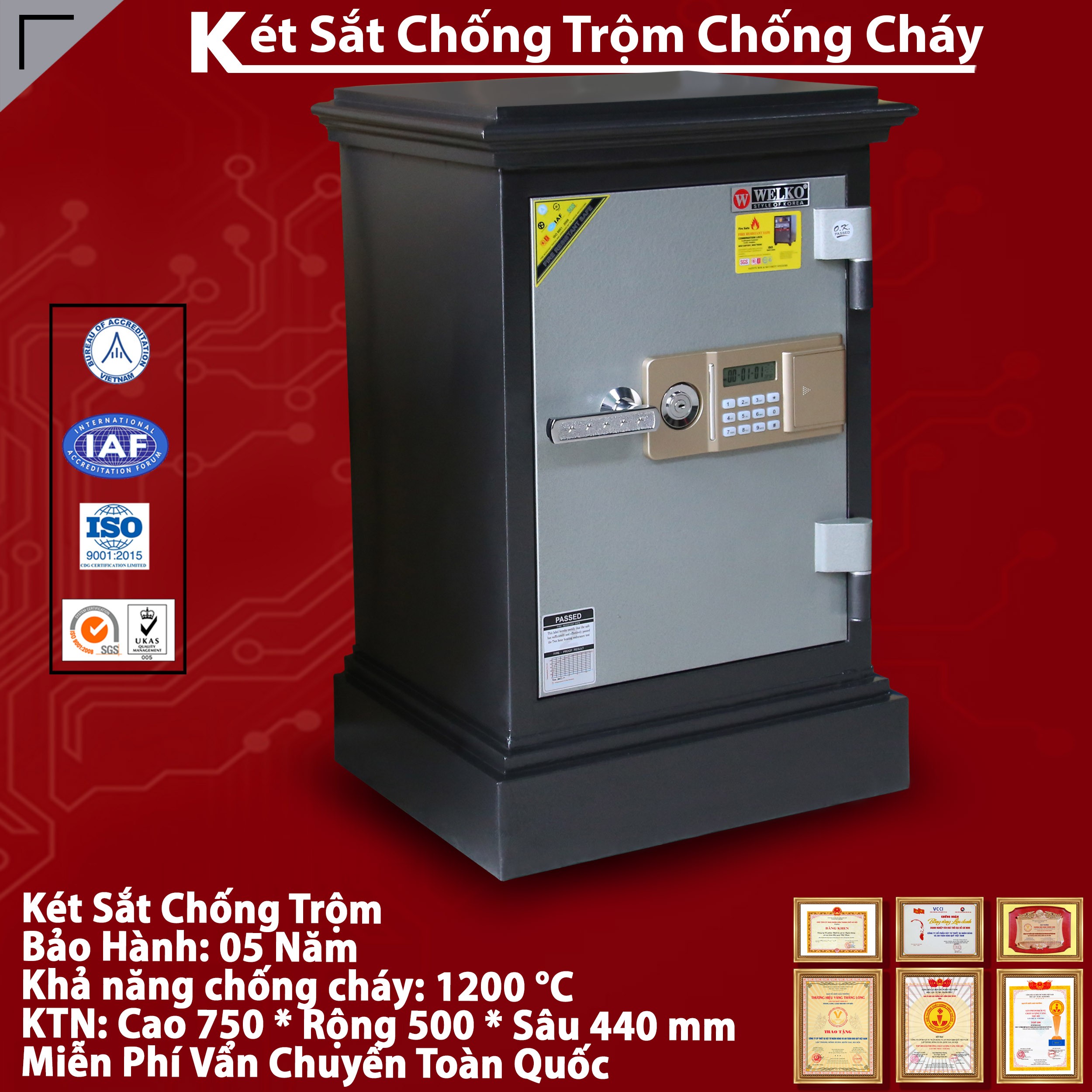 Két Sắt Chống Trộm