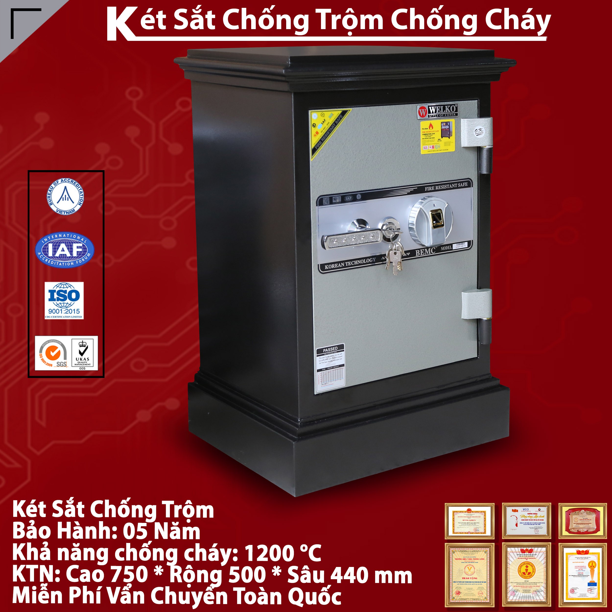 Két Sắt Chống Trộm