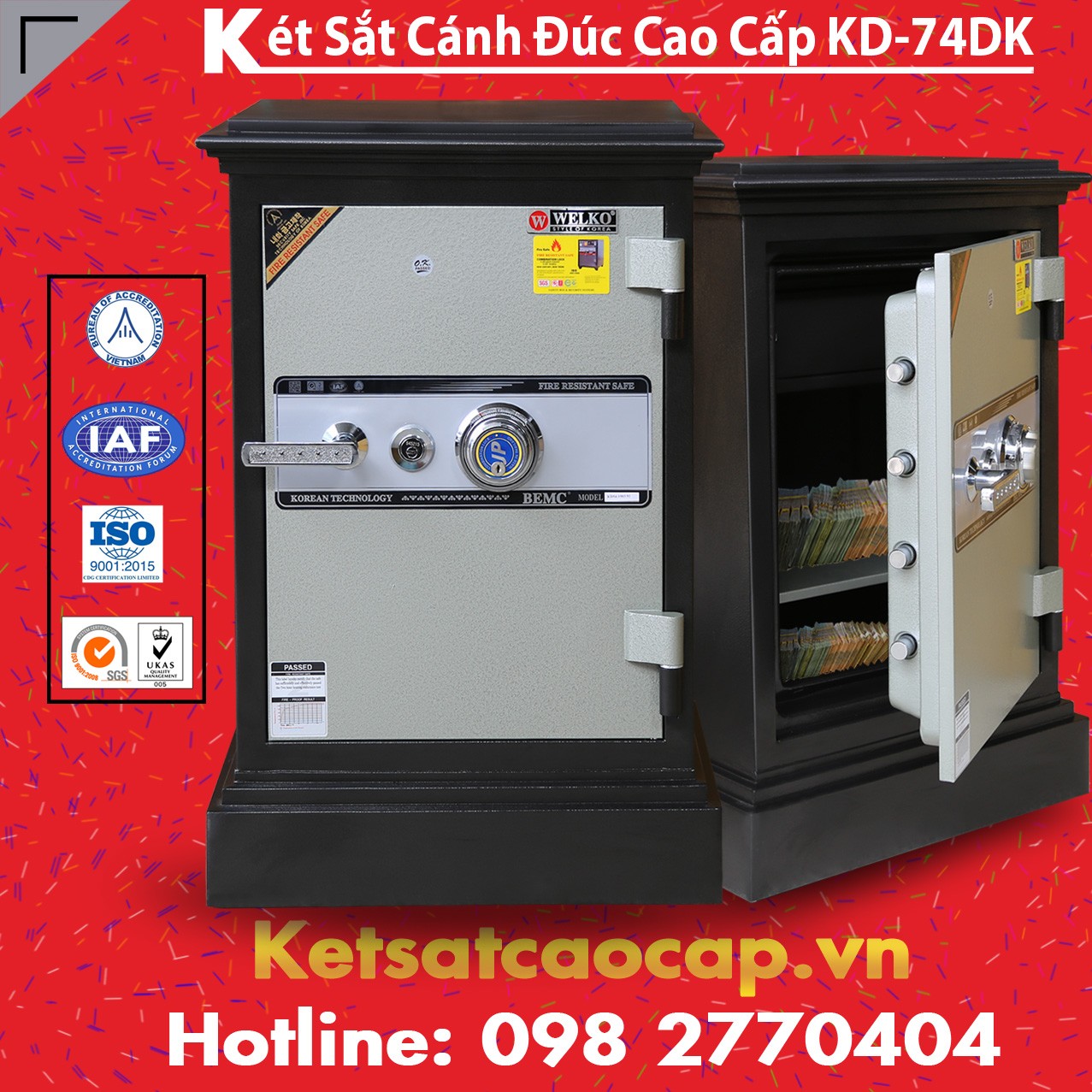 Két Sắt Cánh Đúc