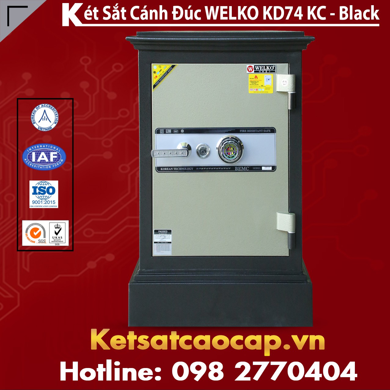 Két Sắt Cao Cấp Chính Hãng