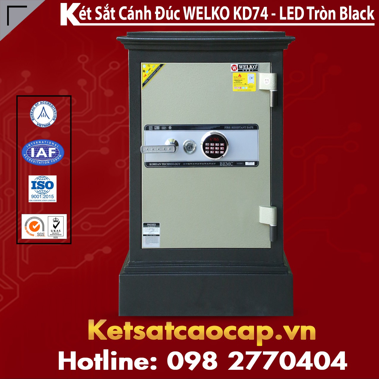Két Sắt Cao Cấp Xuất Khẩu