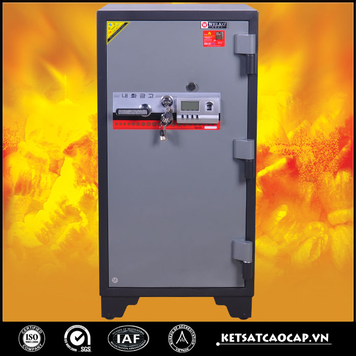 Két Sắt Chống Cháy KCC240 2K Vân Tay