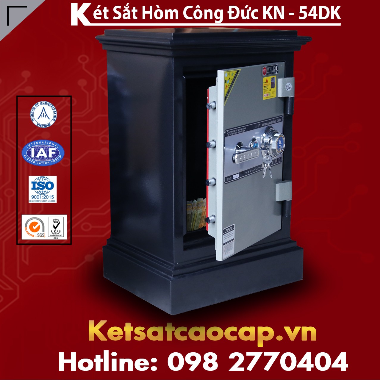 Két sắt công đức công nghệ mới nhất