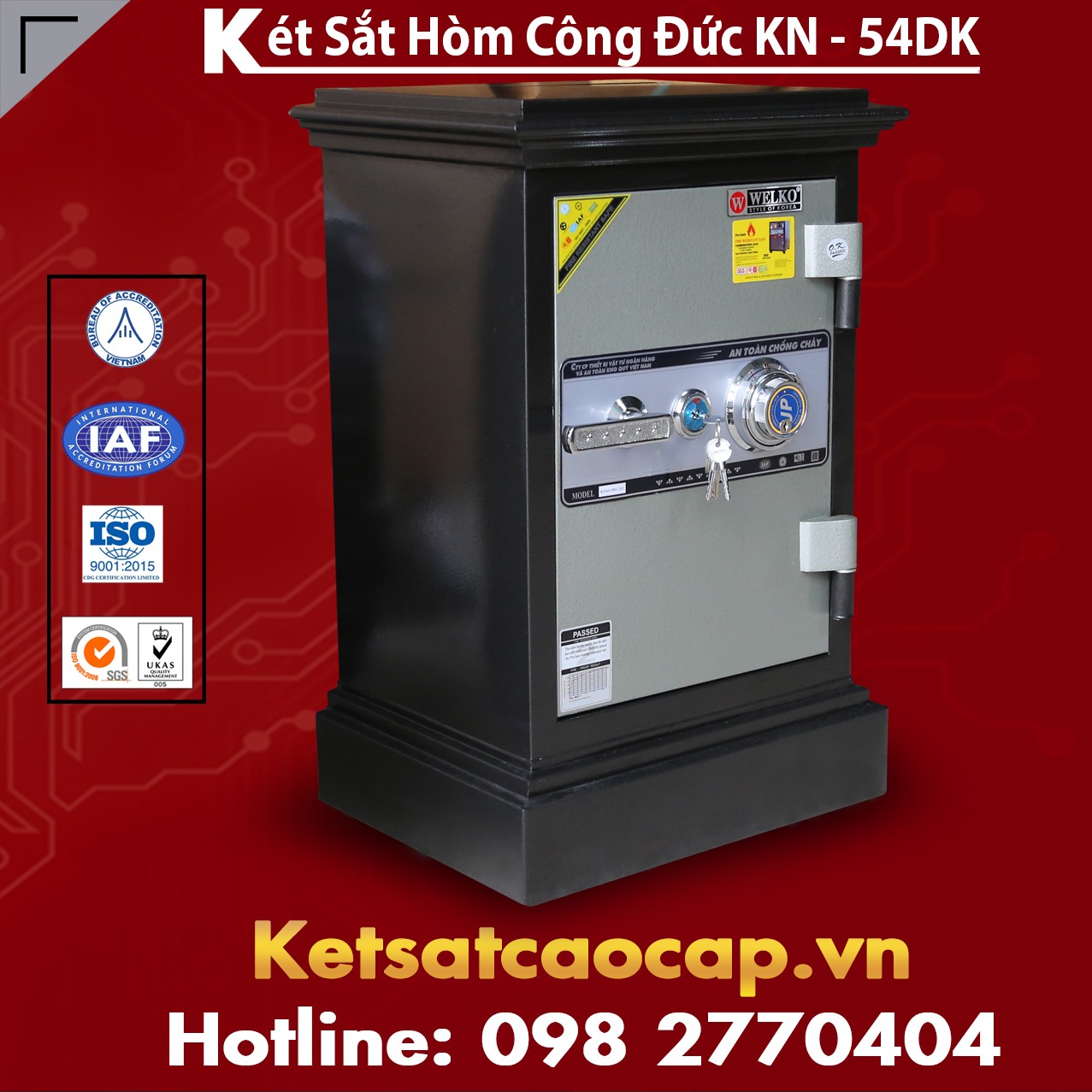 Két sắt công đức bán chạy nhất hiện nay