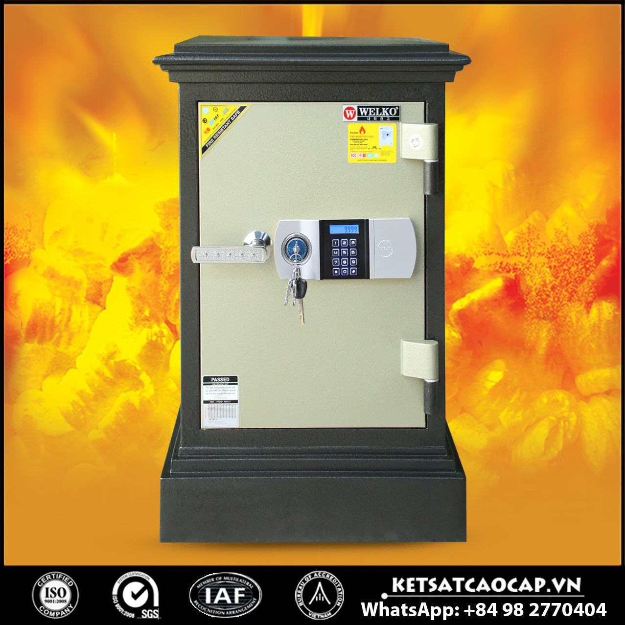 Két Sắt Đẹp GT750 - E Silver