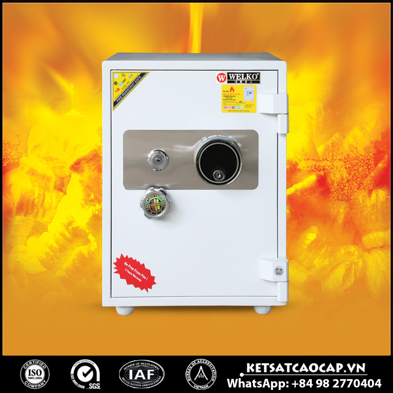 Két Sắt Doanh Nghiệp GT550 - DK White