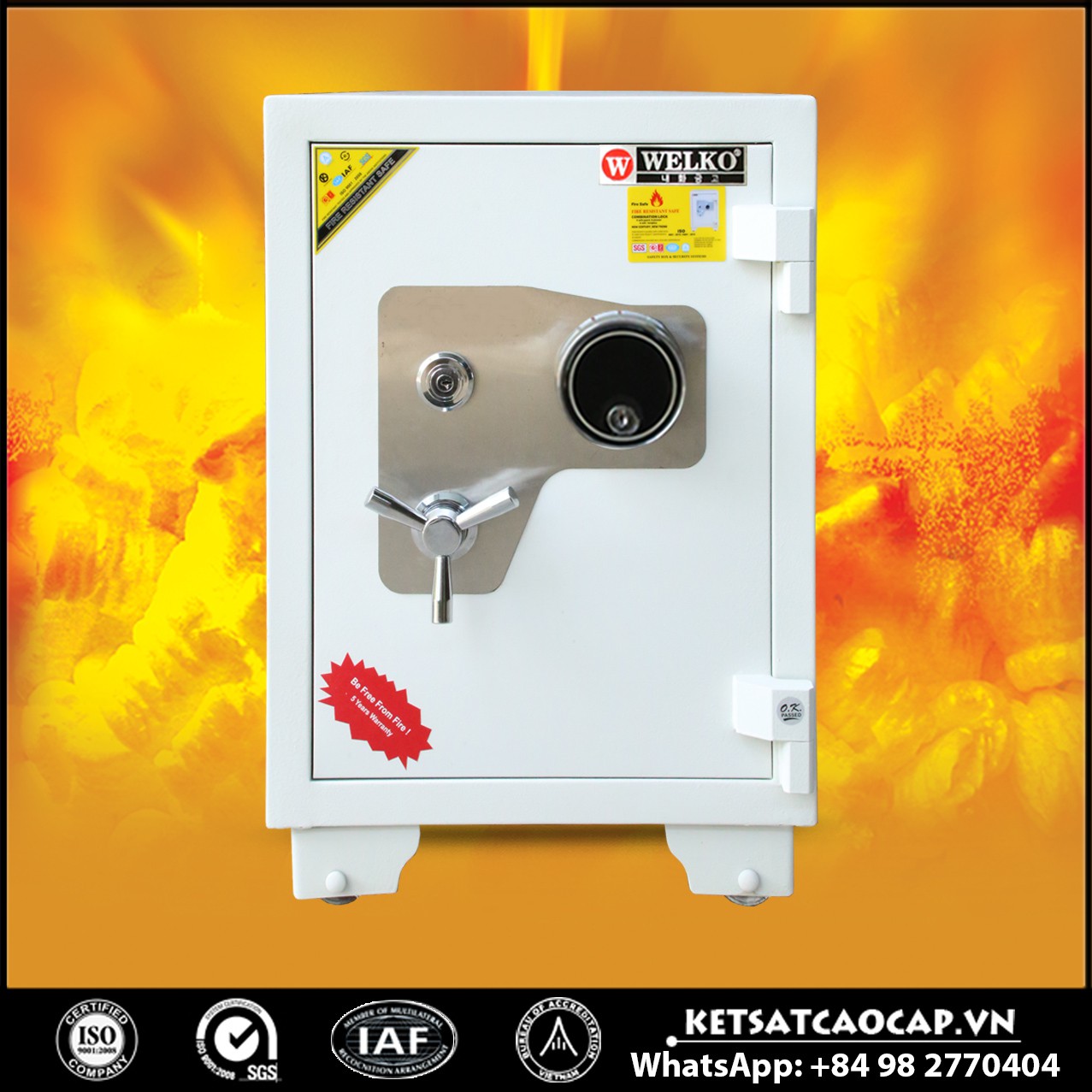 Két Sắt Doanh Nghiệp GT650 - DK White