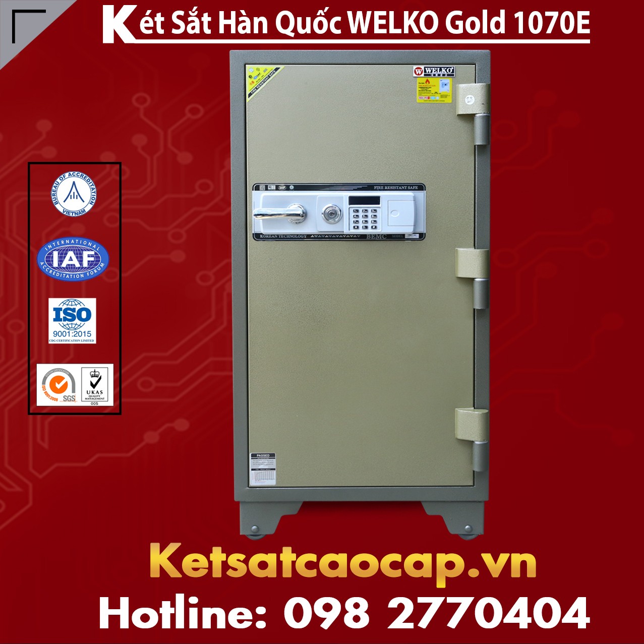 Két Sắt Hàn Quốc WELKO