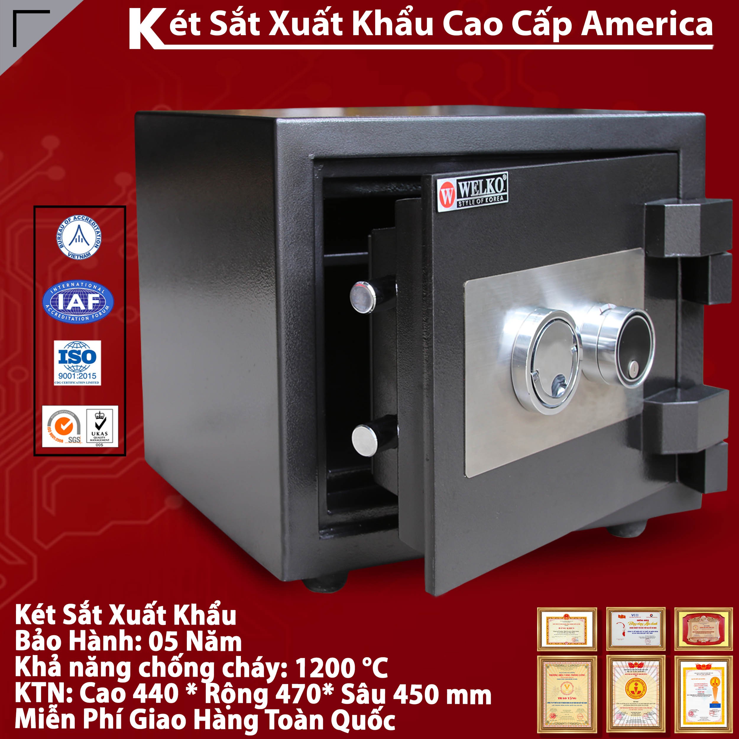 Két Sắt Mini Giá Rẻ