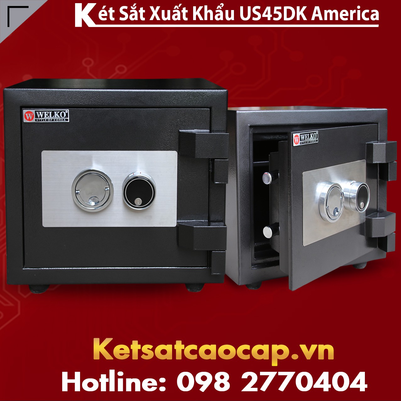Két Sắt Mini Đựng Tiền
