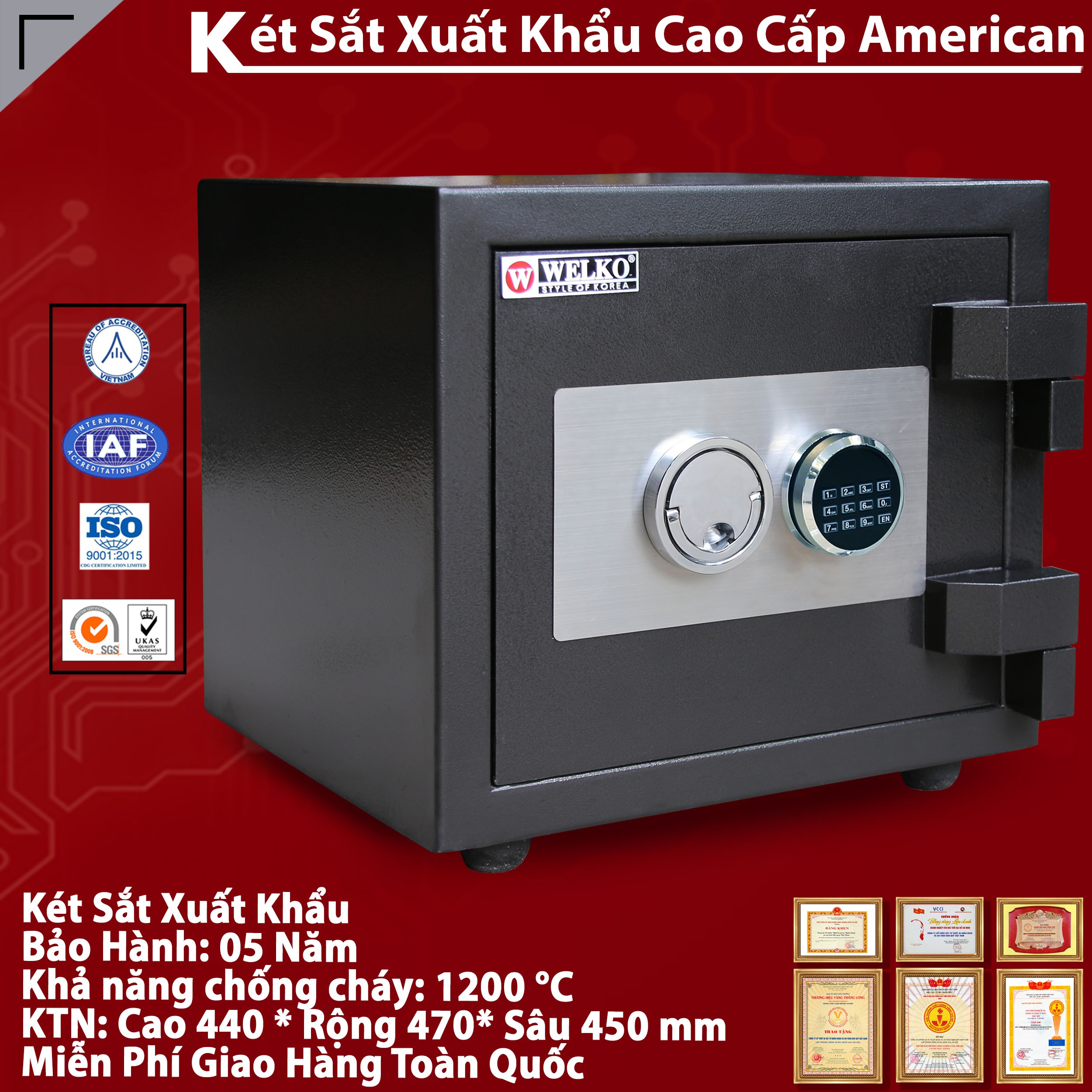 Két Sắt Mini Loại Nhỏ Chất Lượng Cao