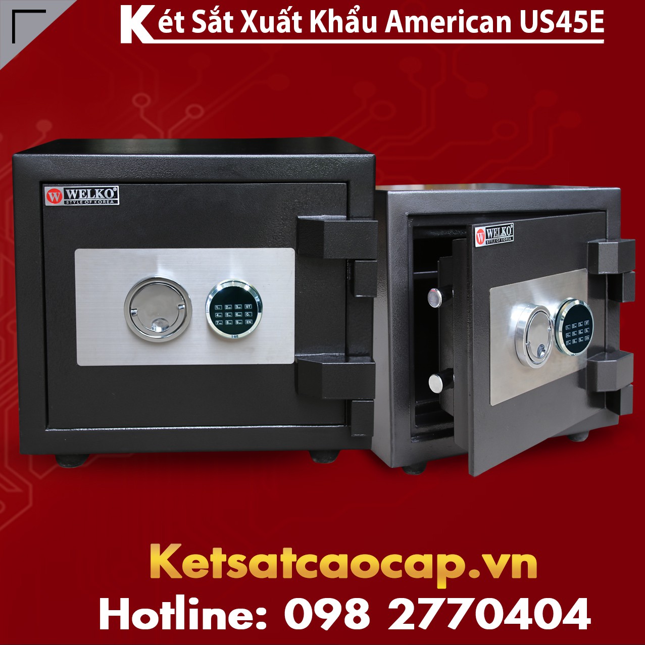 Két Sắt Mini Đựng Tiền