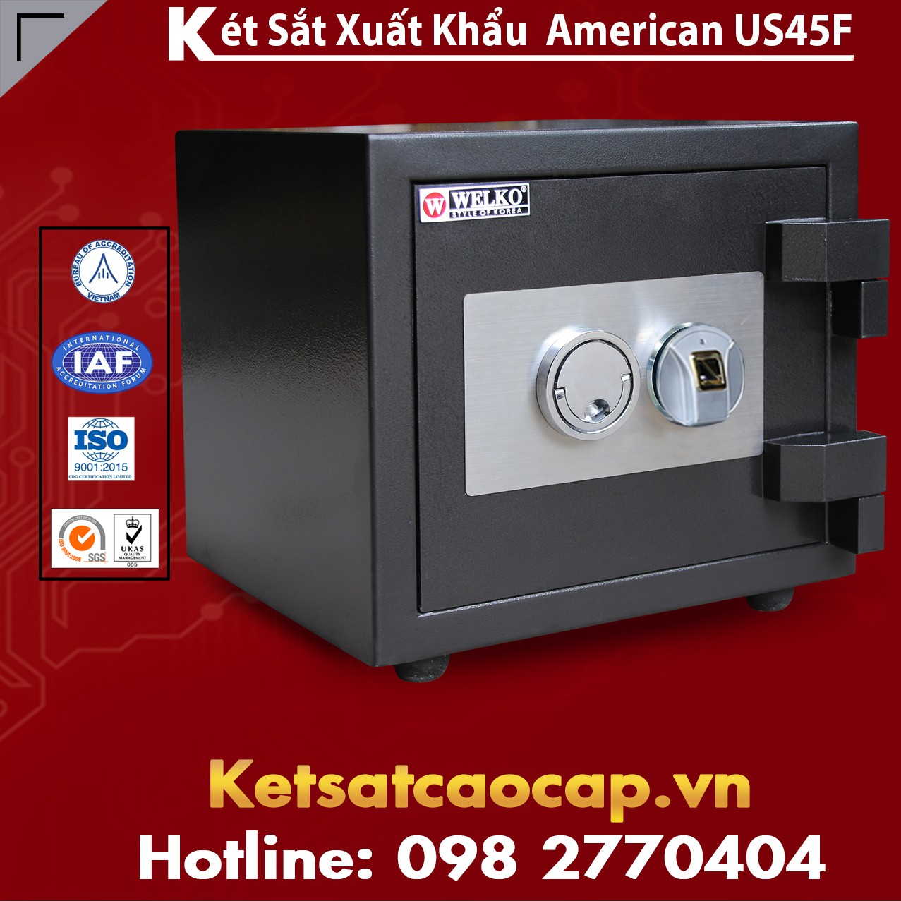 Két Sắt Mini Chống Cháy