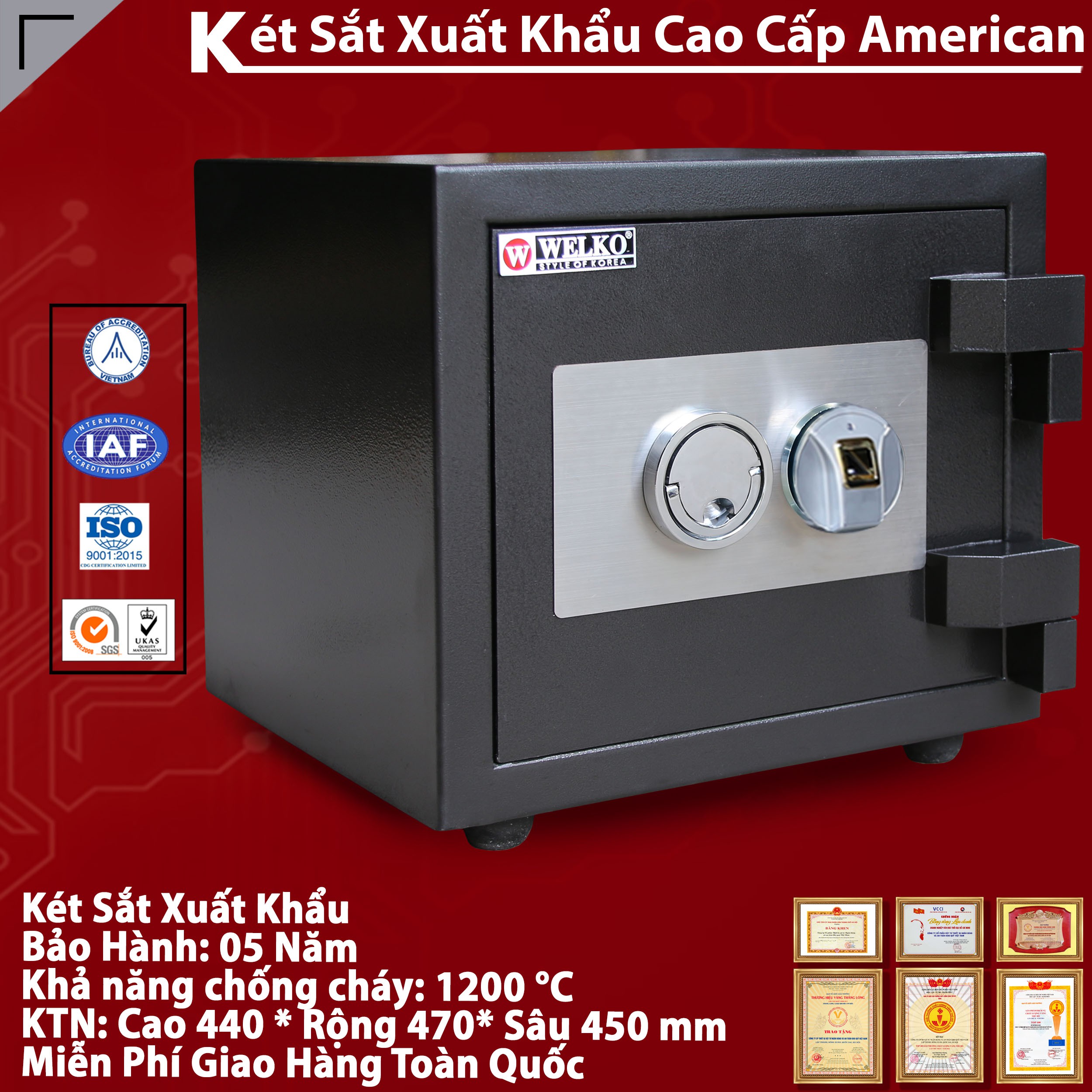 Két Sắt Mini Giá Rẻ