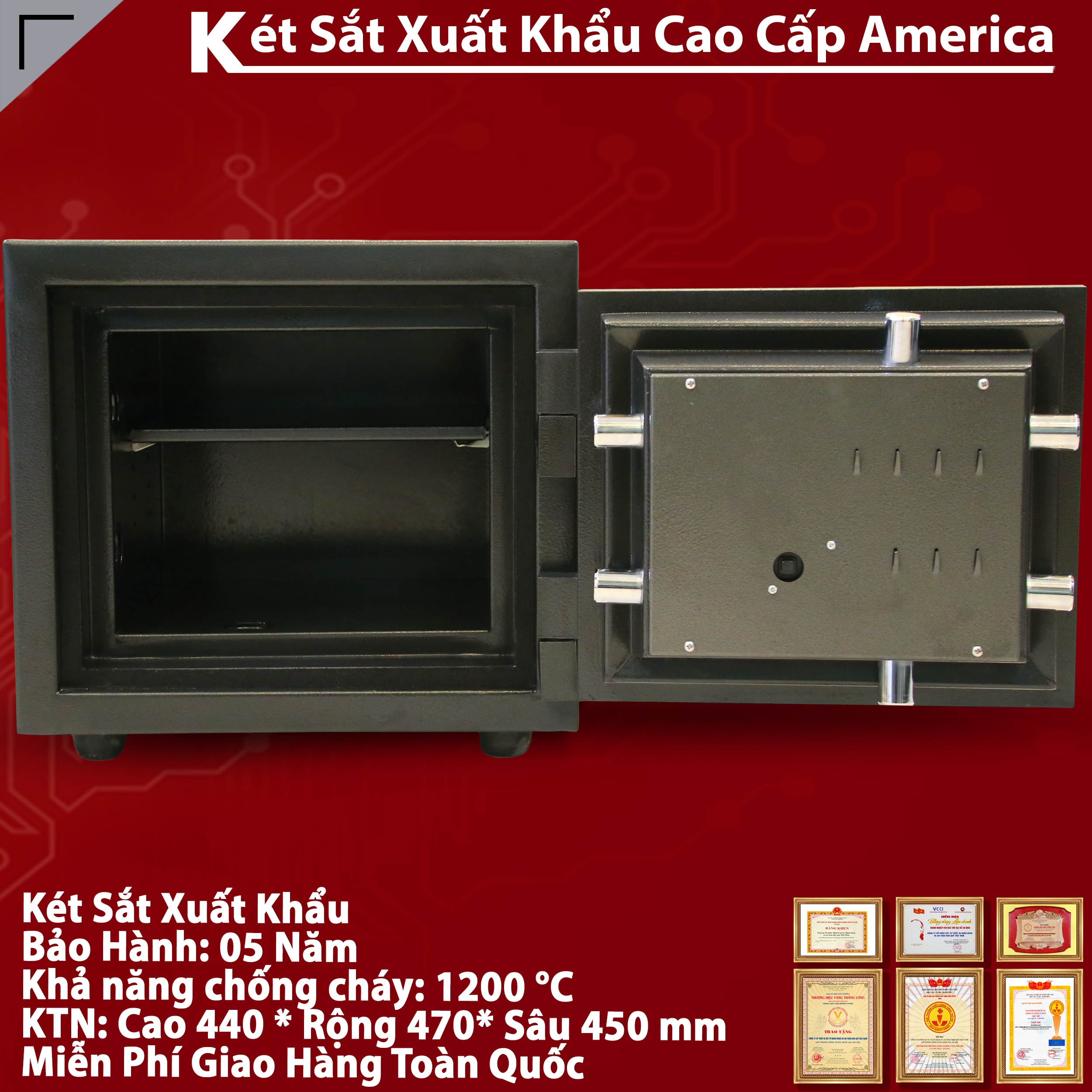 Két Sắt Mini Cao Cấp