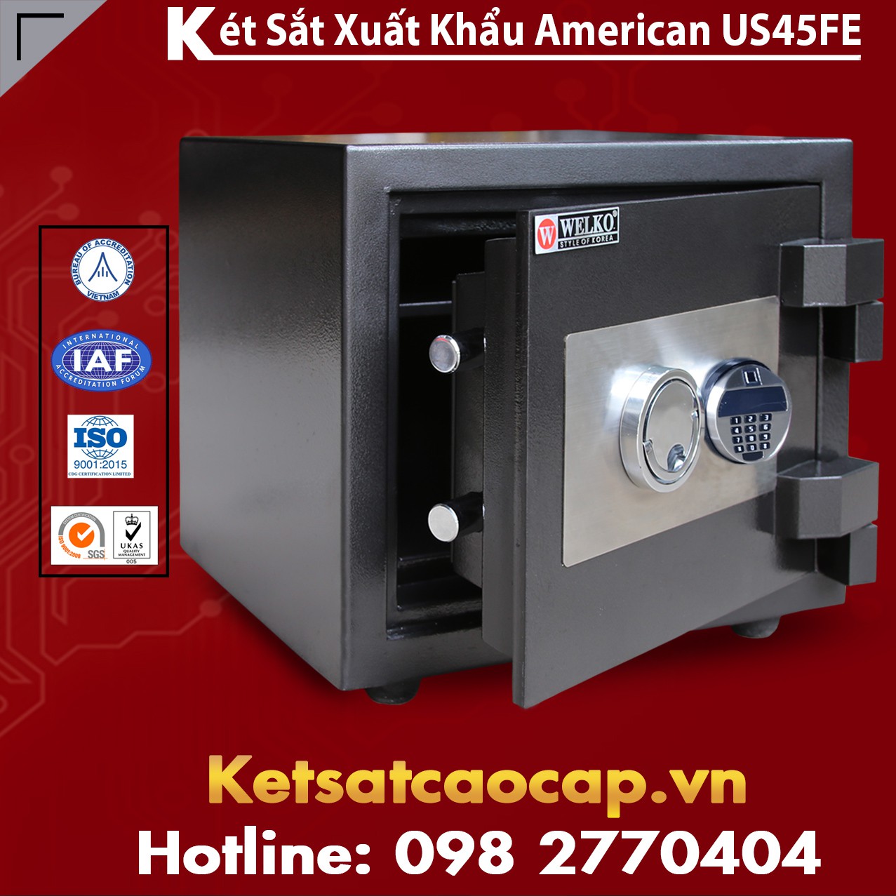 Két Sắt Mini Xuất Khẩu