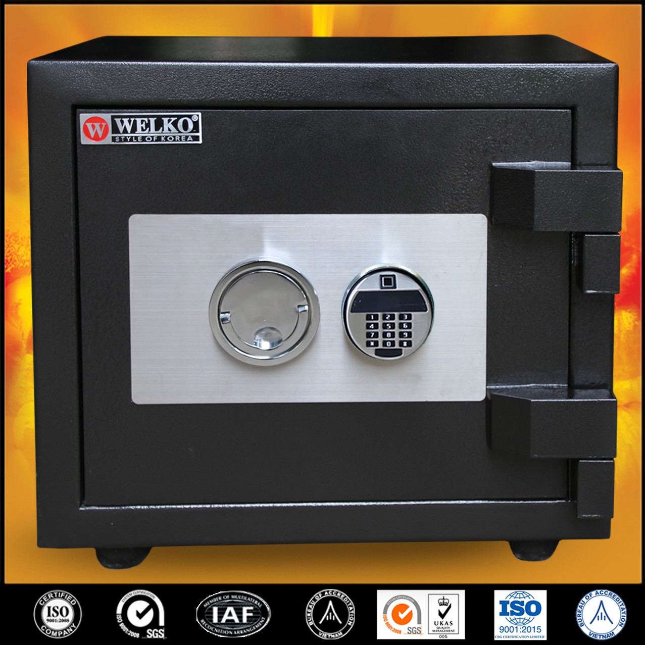 Két Sắt Mini Để Tủ Quần Áo