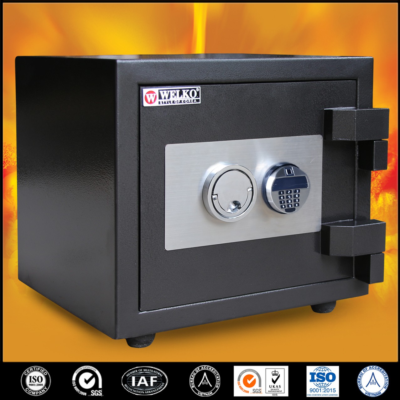 Két Sắt Mini Để Tủ Quần Áo