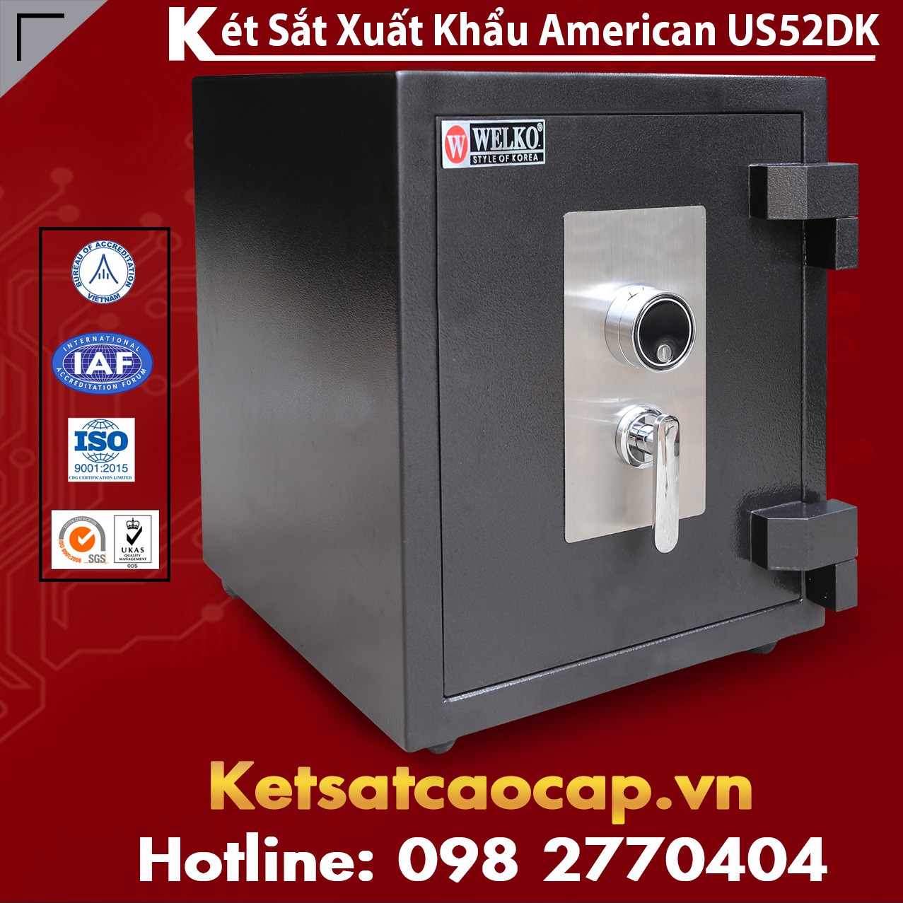 Két Sắt Mini Chống Cháy