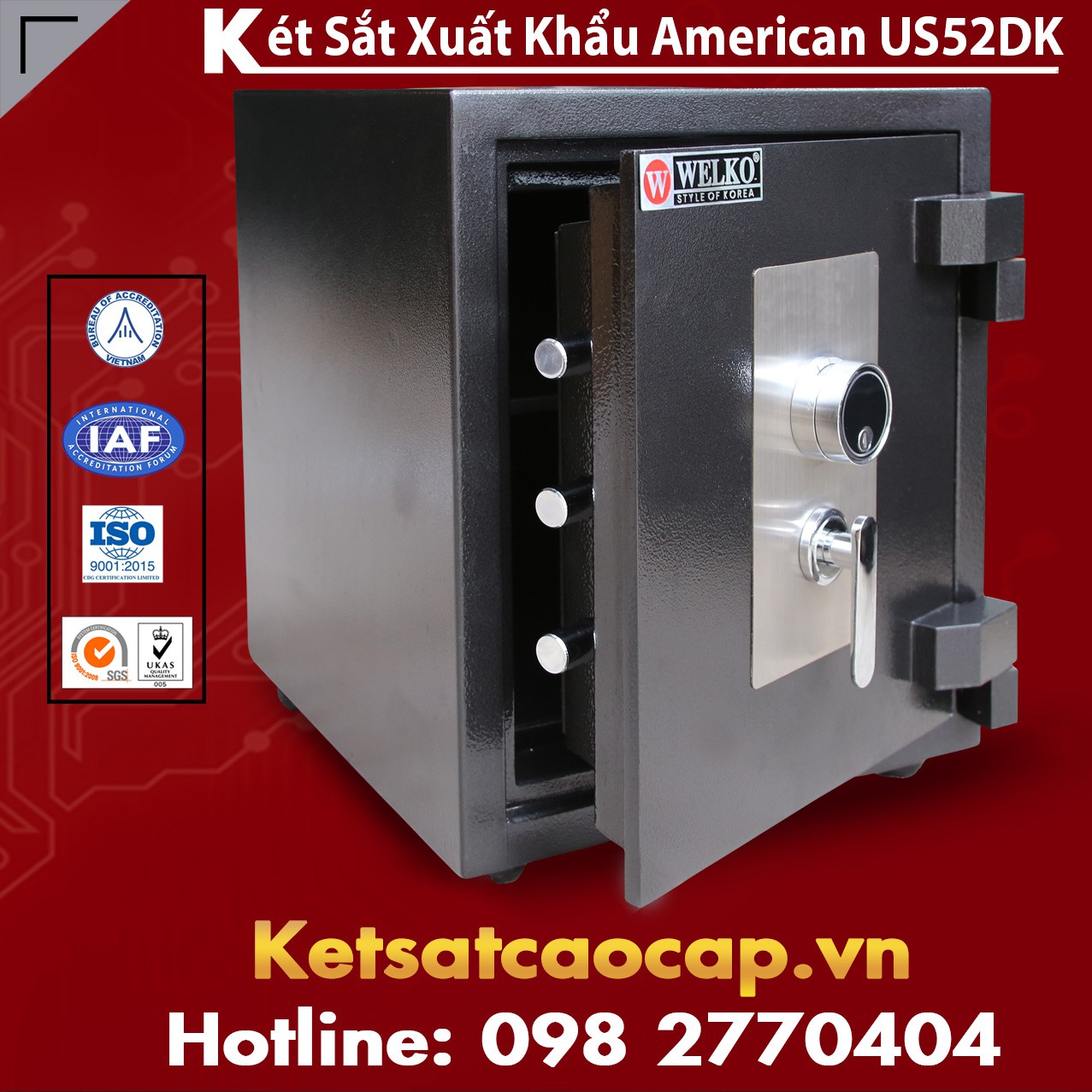 Két Sắt Mini Xuất Khẩu