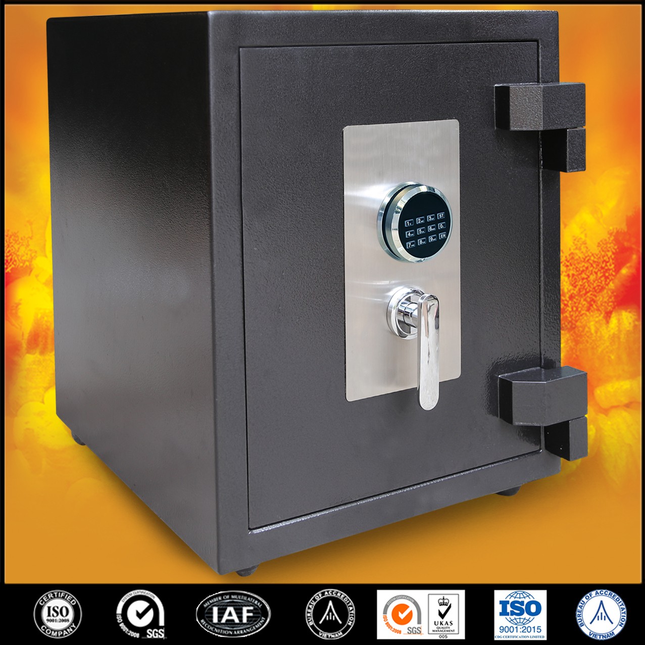 Két Sắt Mini Để Tủ Quần Áo