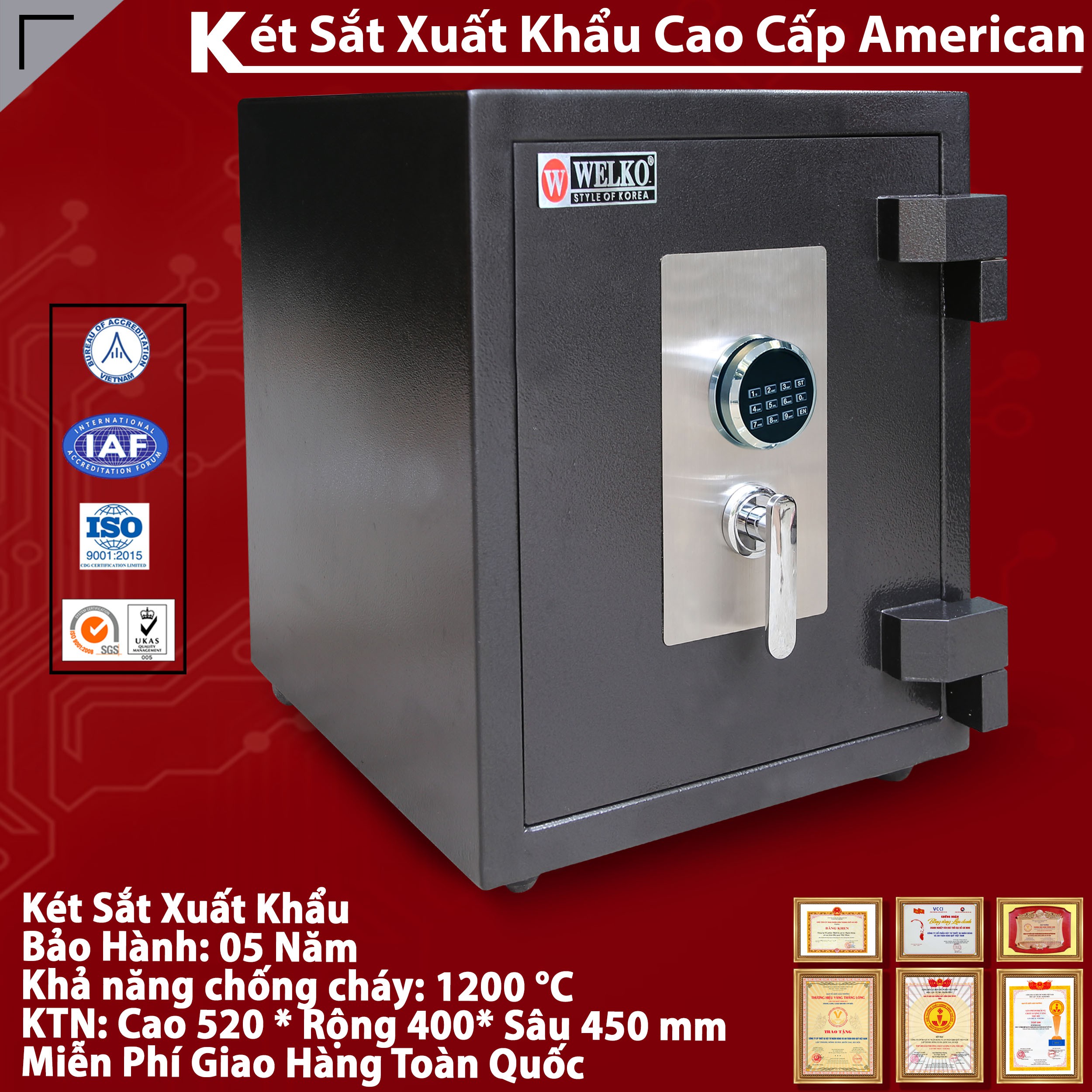 Két Sắt Mini Giá Rẻ