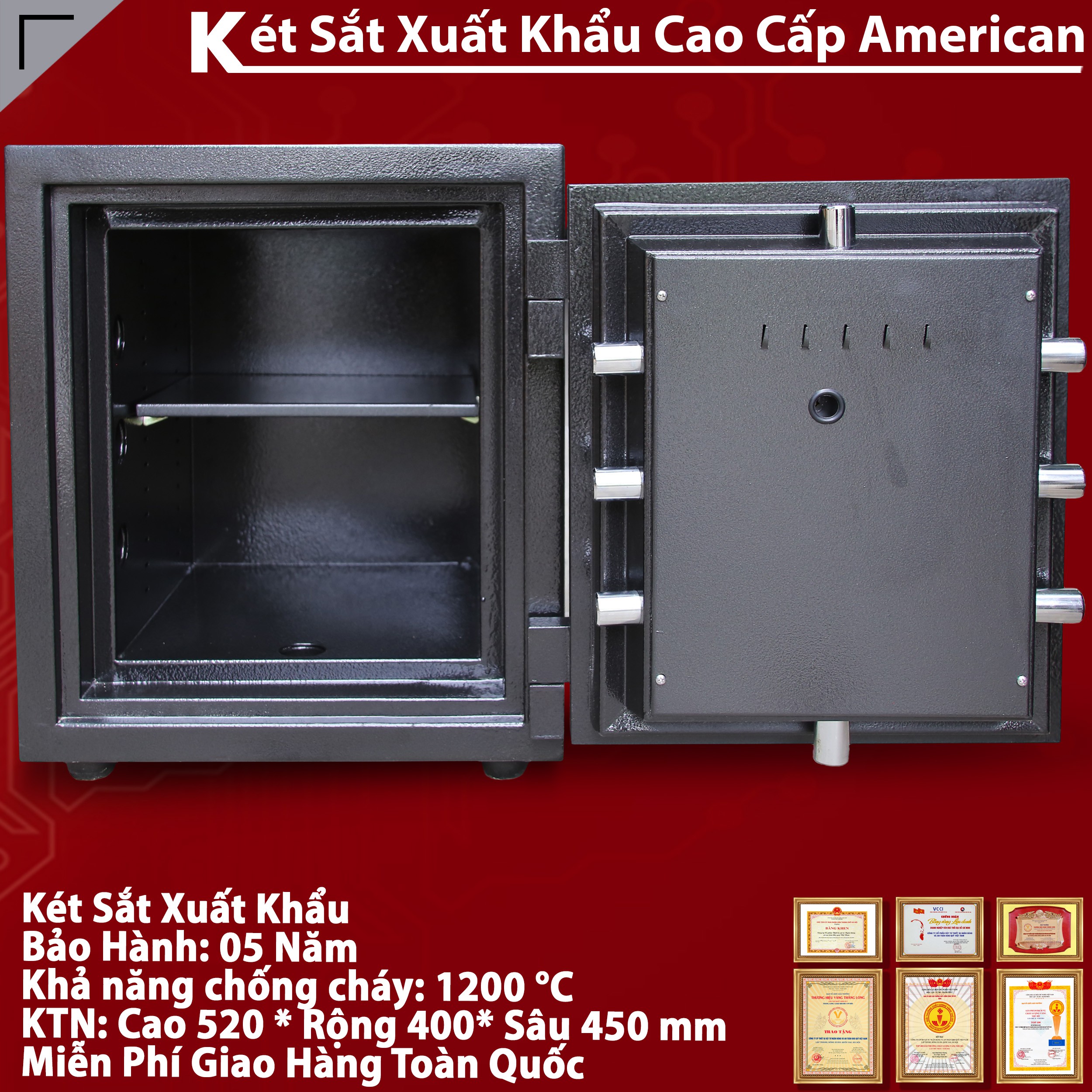 Két Sắt Mini Cao Cấp
